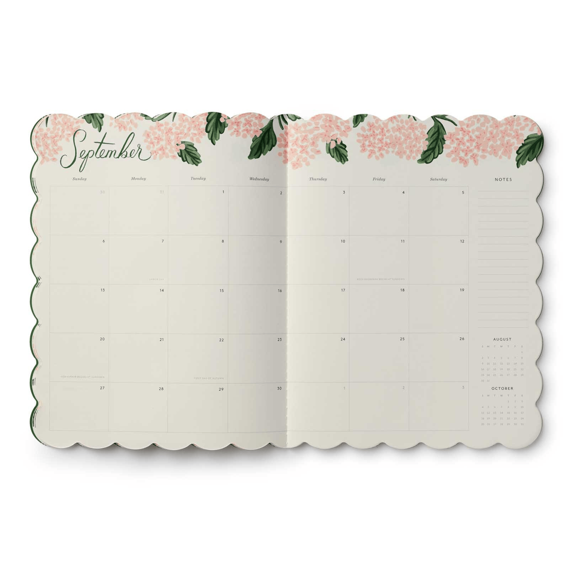 Rifle Paper Agenda Agenda Mensile 2026/2027 - Pink Hydrangea