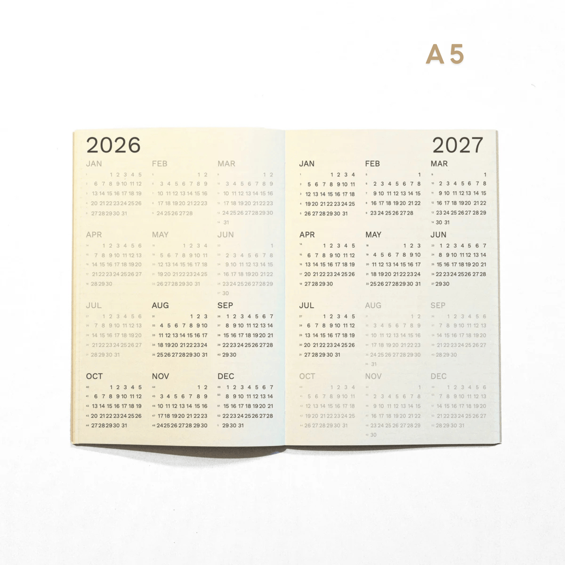 Octagon Agenda Agenda Mensile - Monthly Plus 2026/2027