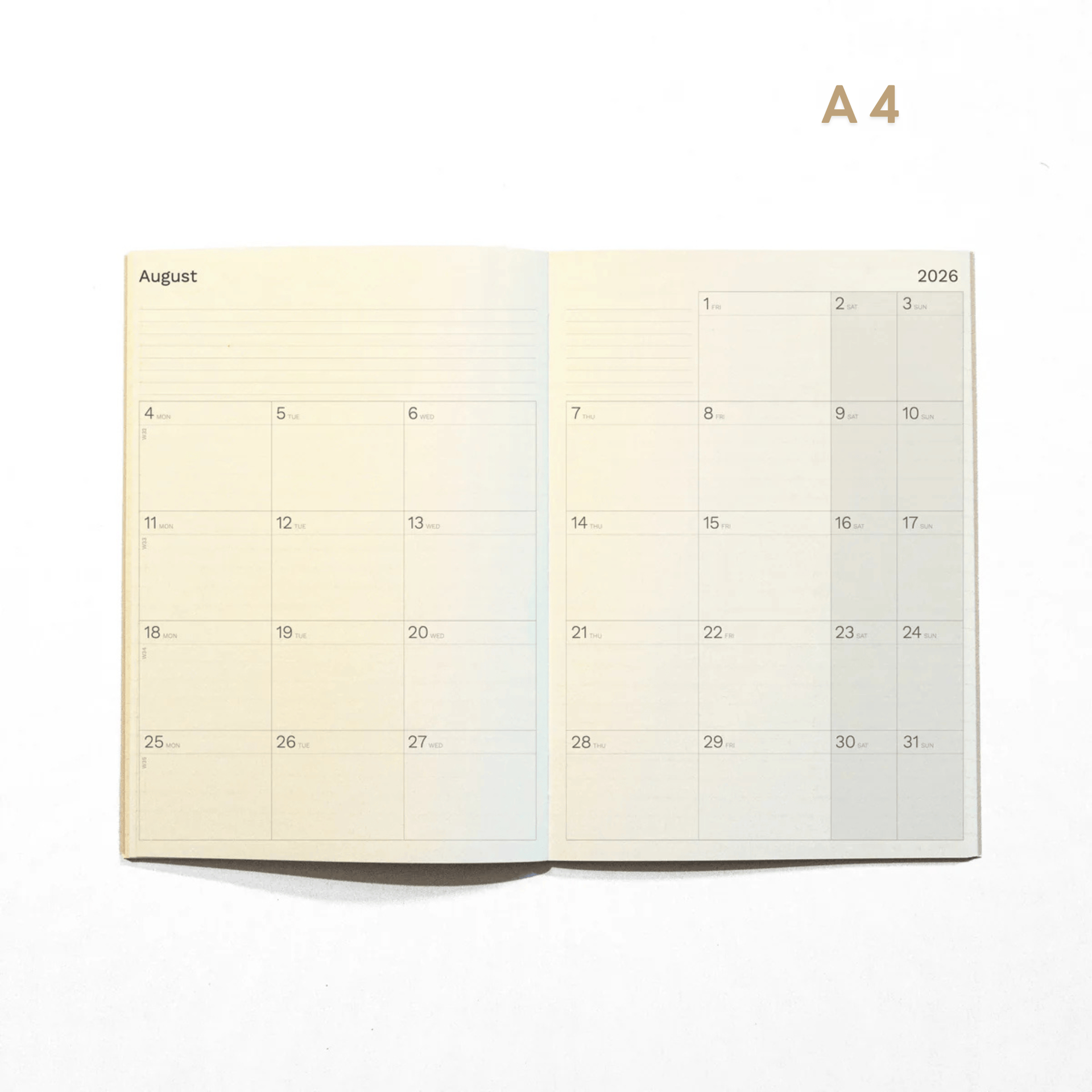 Octagon Agenda Agenda Mensile - Monthly Plus 2026/2027