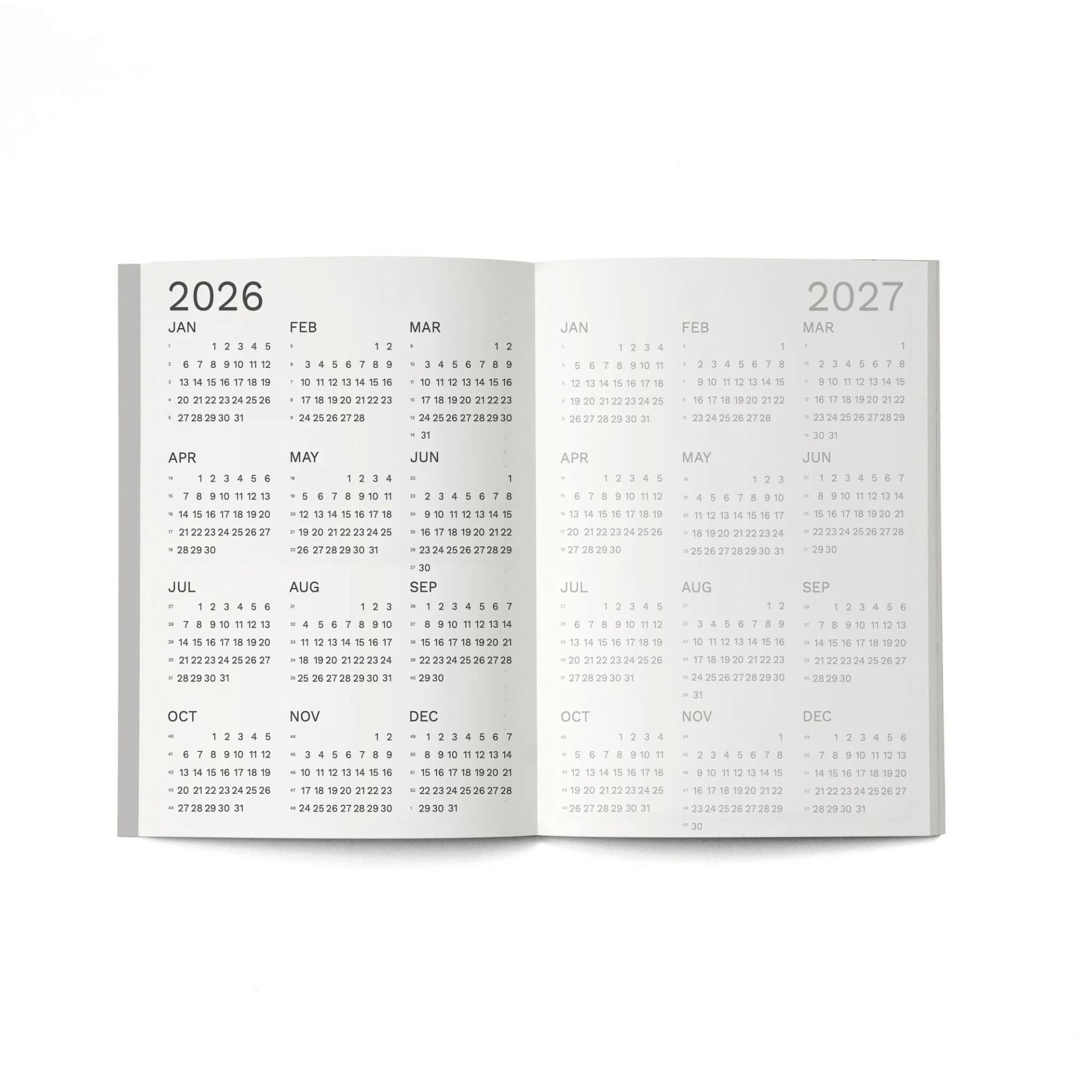 Octagon Agenda Agenda Monthly Plus 2026