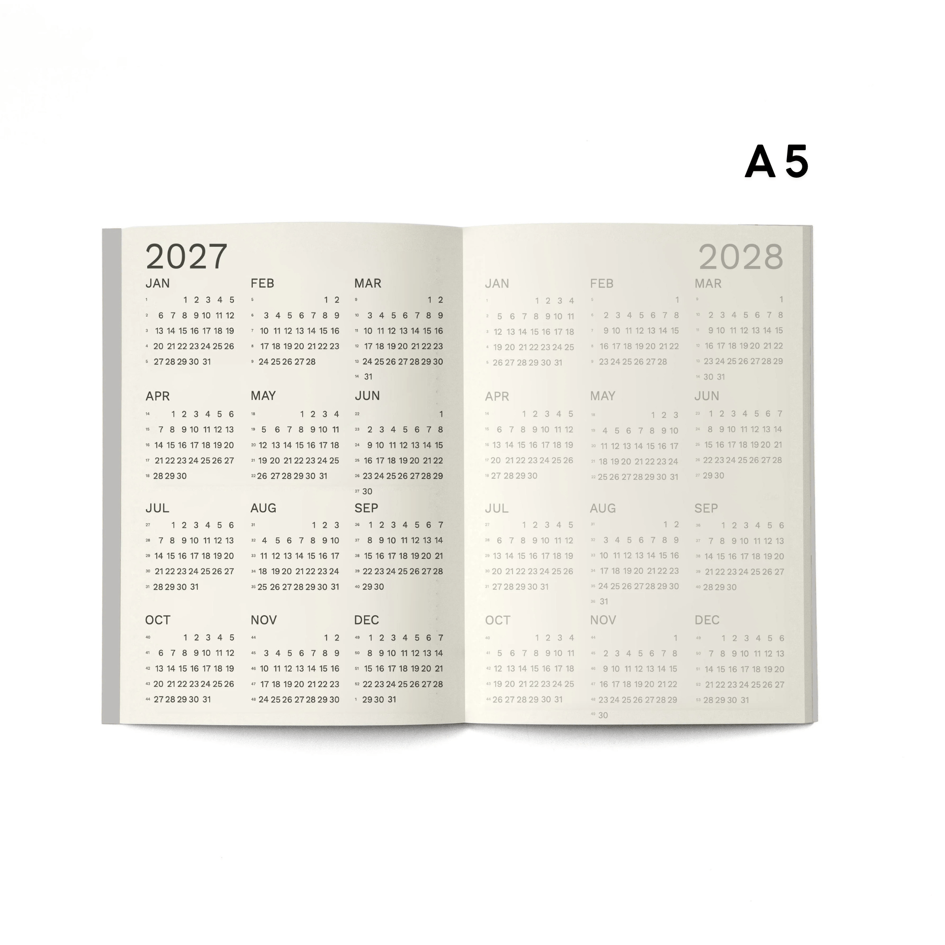 Octagon Agenda Agenda Monthly Plus 2027