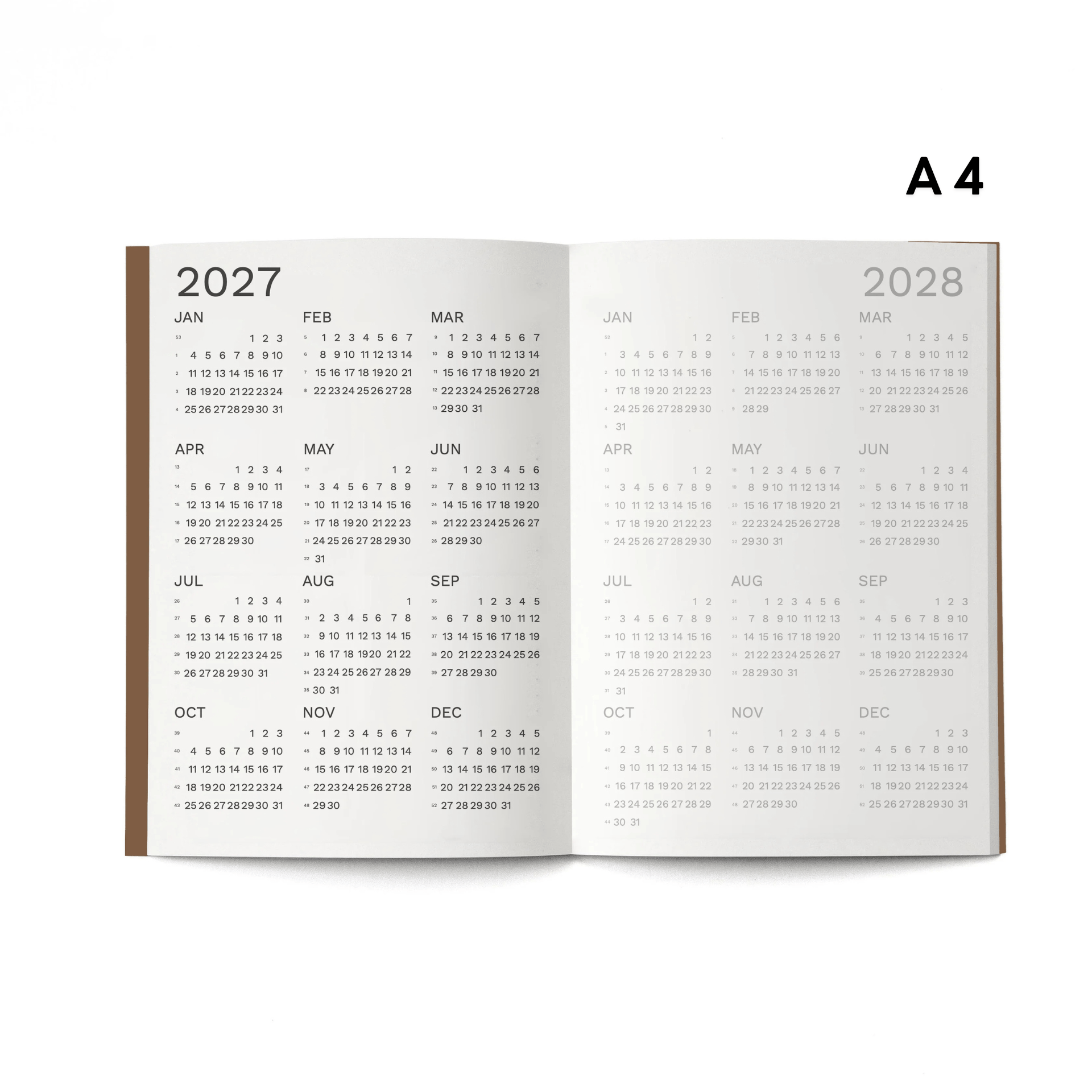 Octagon Agenda Agenda Monthly Plus 2027