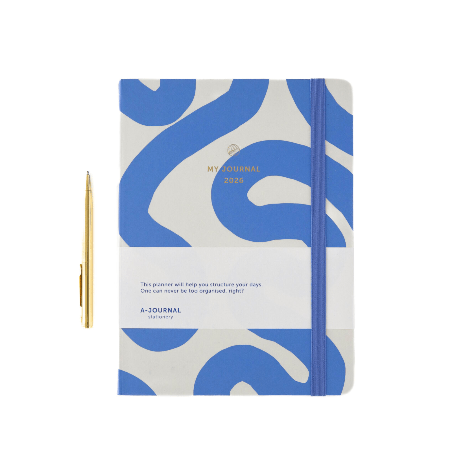 A-Journal Agenda Agenda My Journal 2026 - Flow Blue