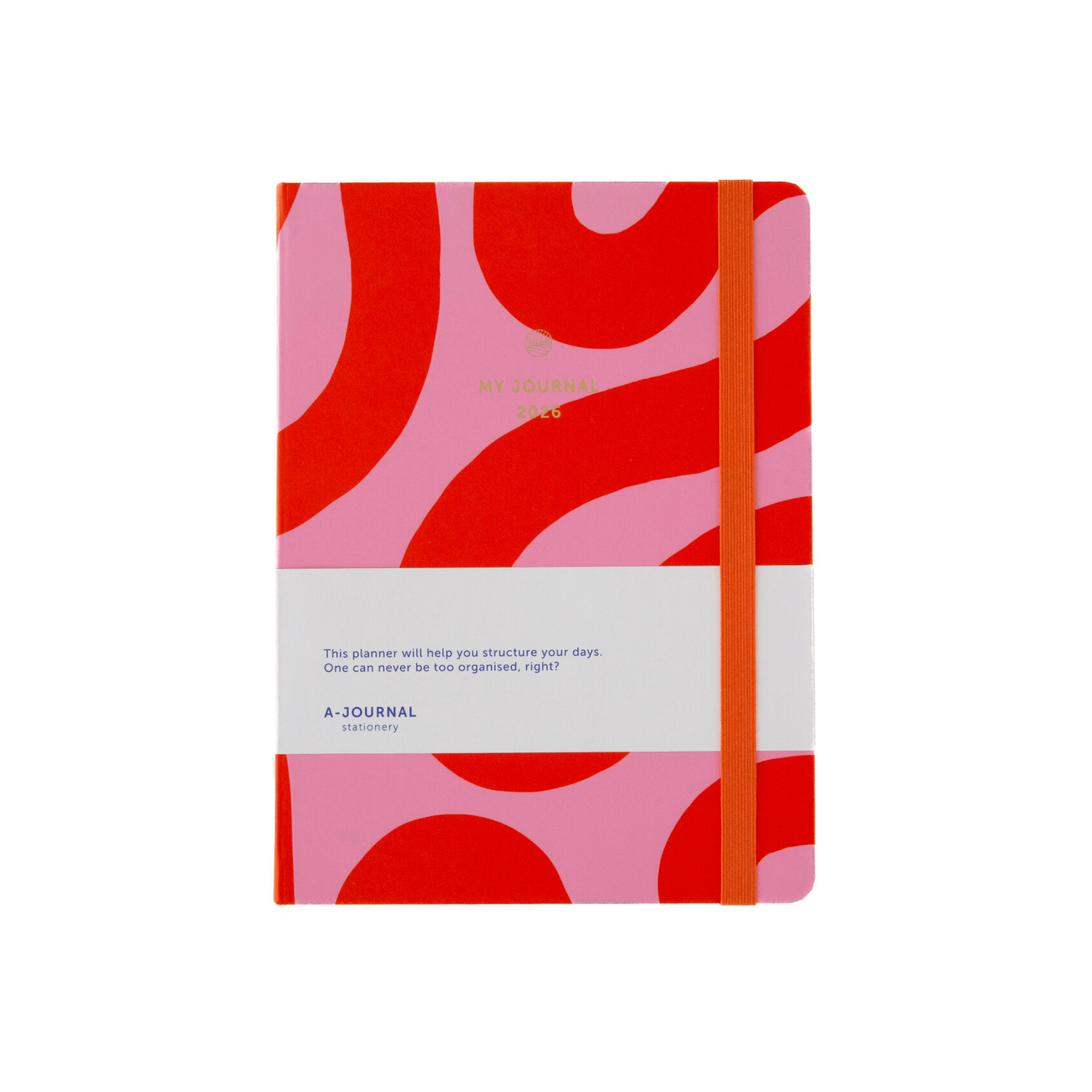 A-Journal Agenda Agenda My Journal 2026 - Flow Pink