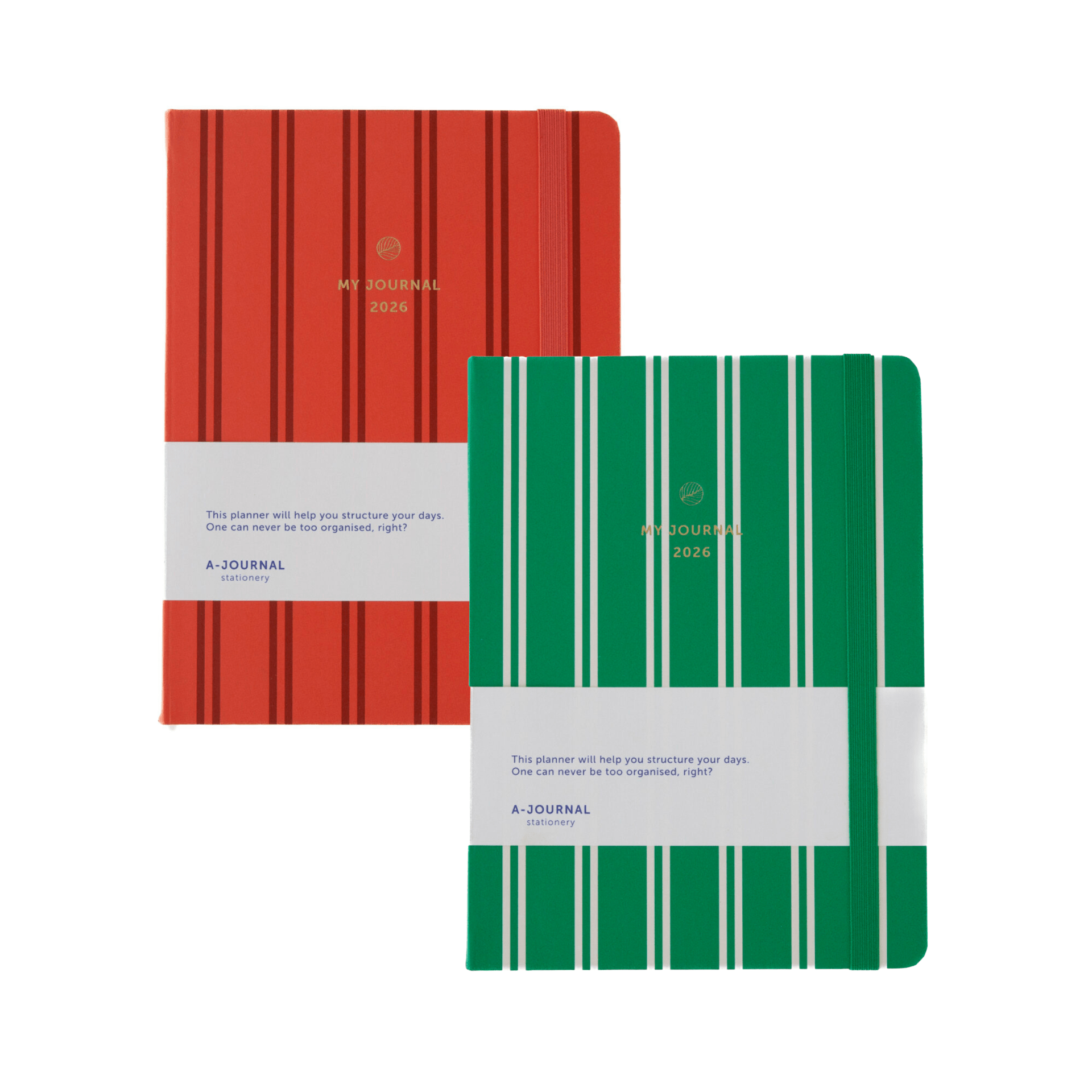 A-Journal Agenda Agenda My Journal 2026 - Stripes