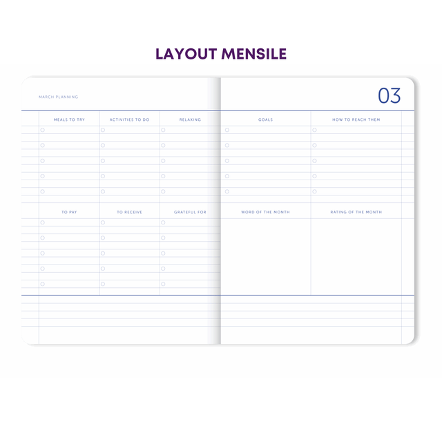 A-Journal Agenda Agenda My Journal 2026 - vari colori