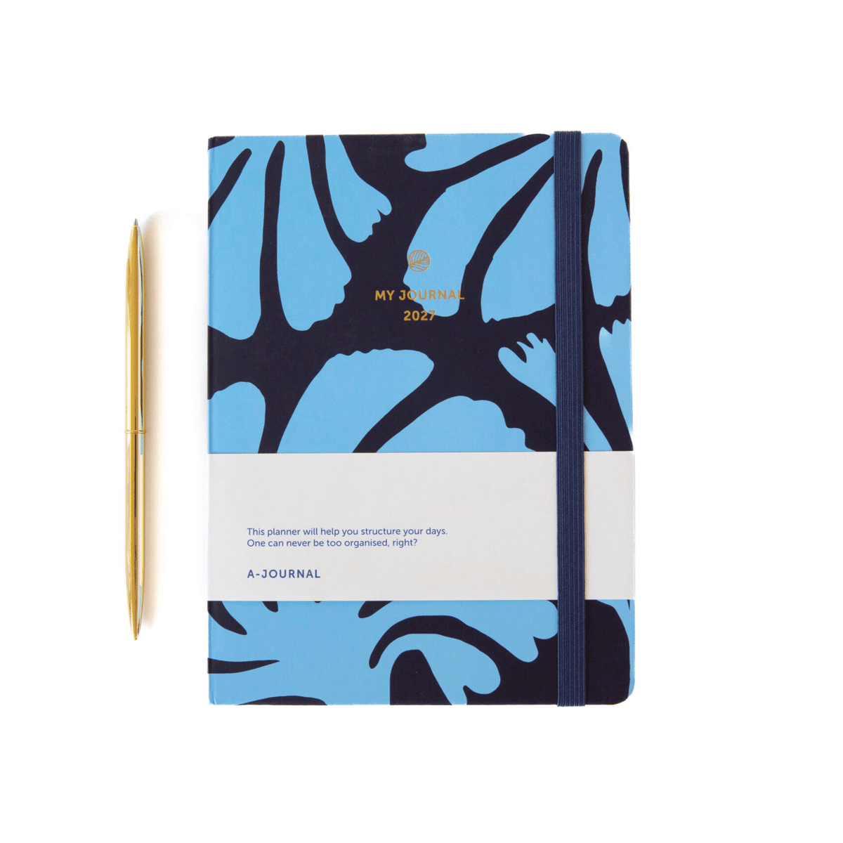 A-Journal Agenda Agenda My Journal Diary 2027 - A5 Floral Dark