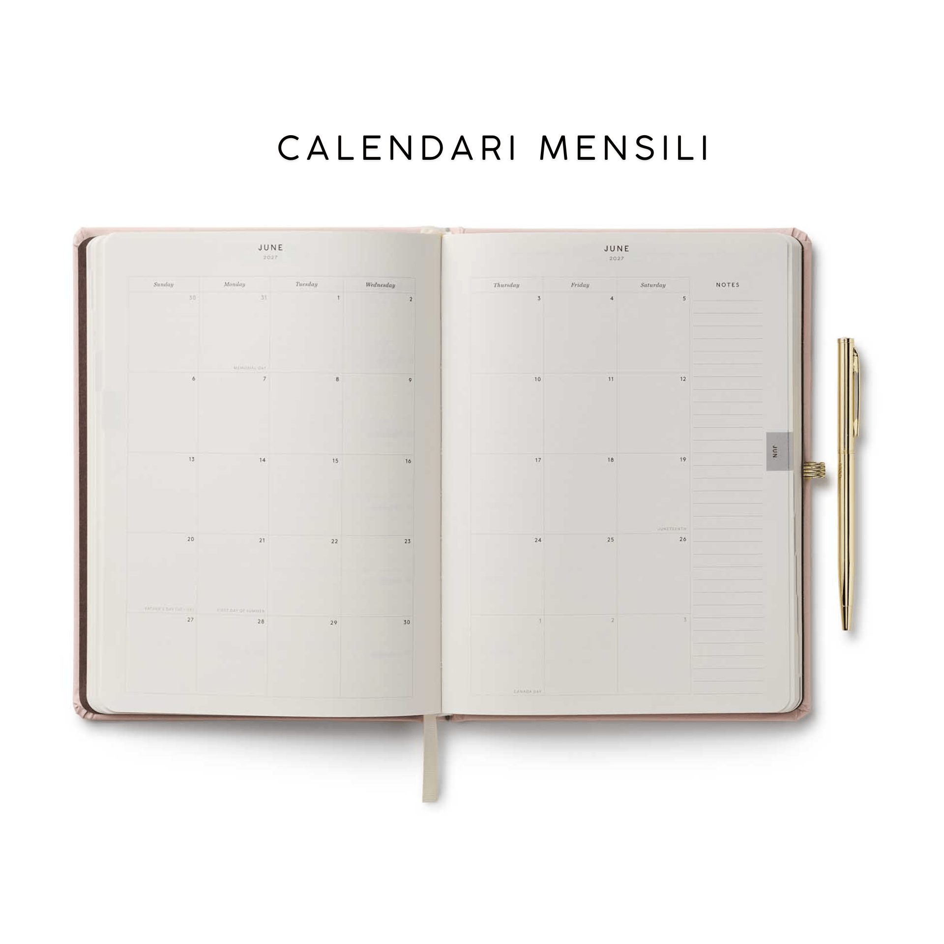 Rifle Paper Agenda Agenda Paisley con penna 2027