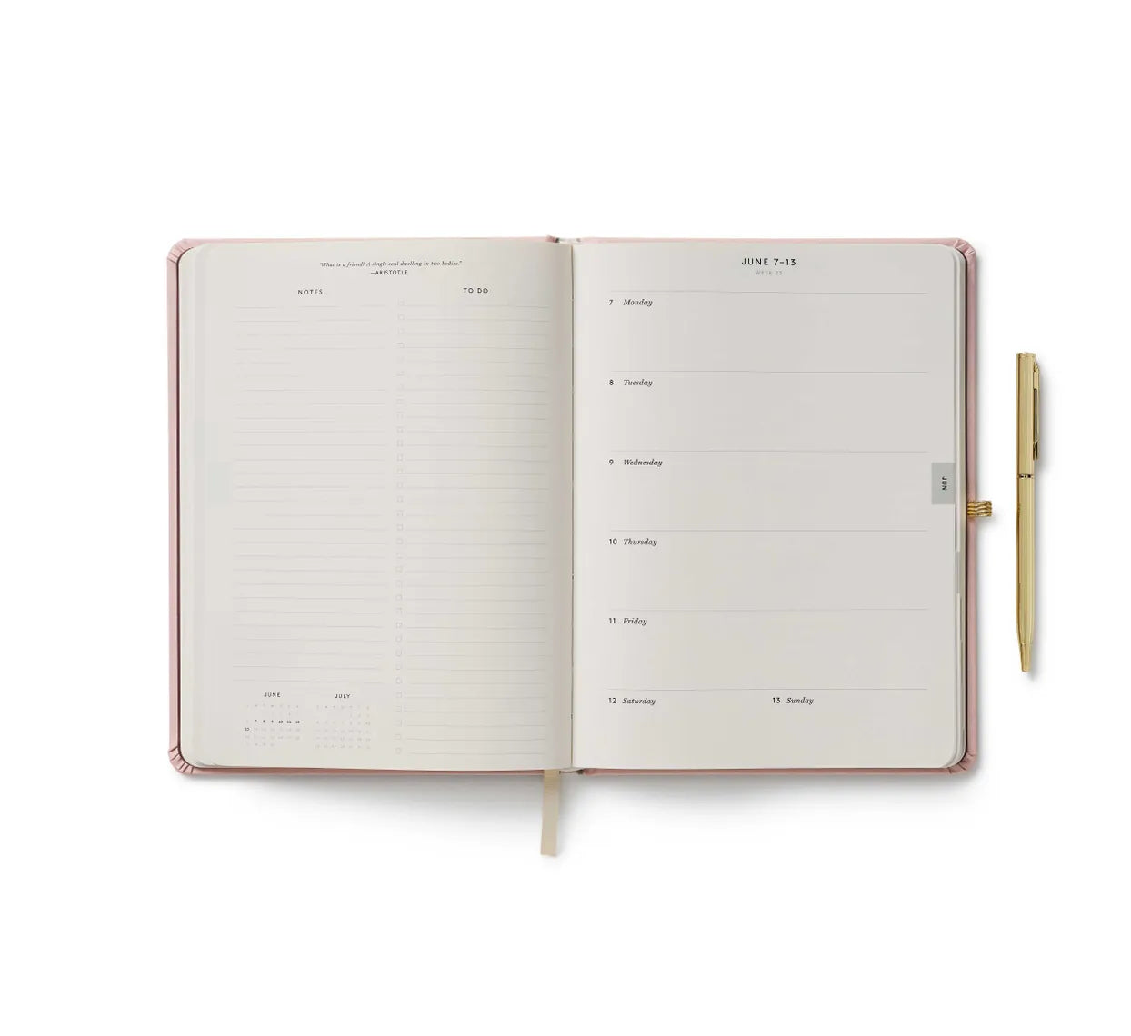 Rifle Paper Agenda Agenda Paisley con penna 2027