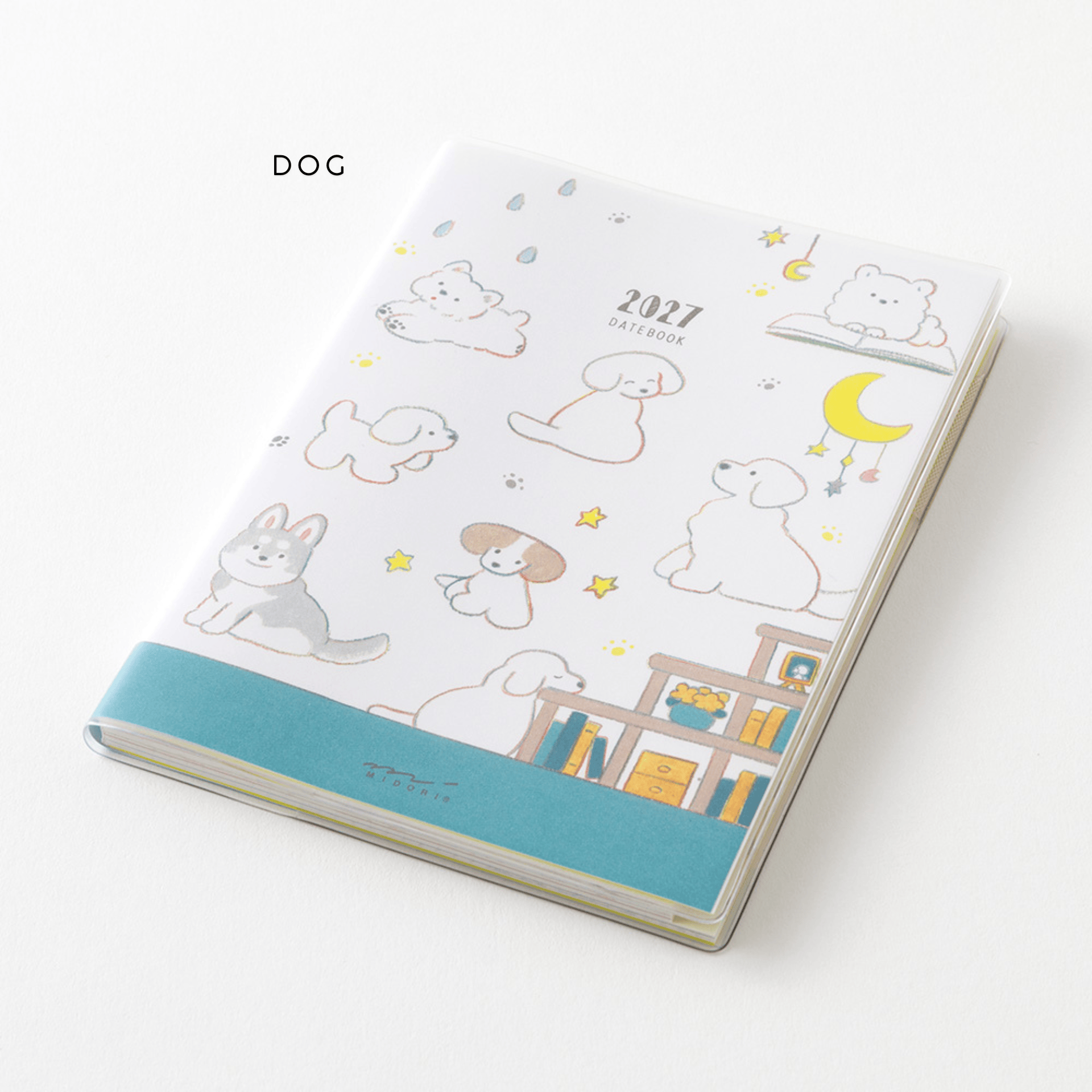 Midori Agenda DOG Agenda Pocket Diary A6 2027 - Midori