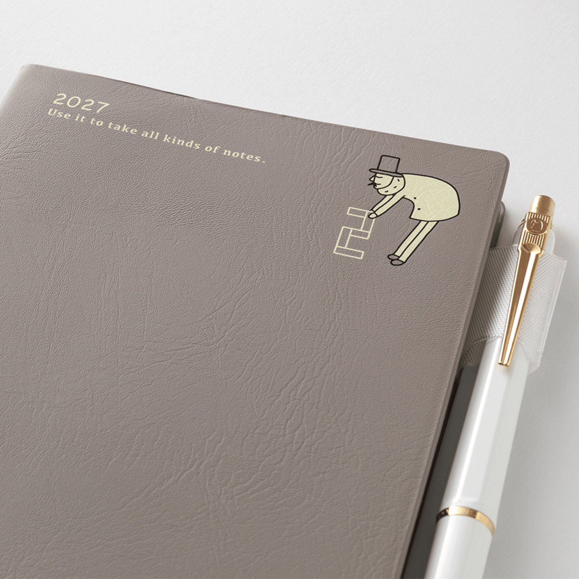 Midori Agenda Agenda Pocket Diary A6 2027 - Ojisan