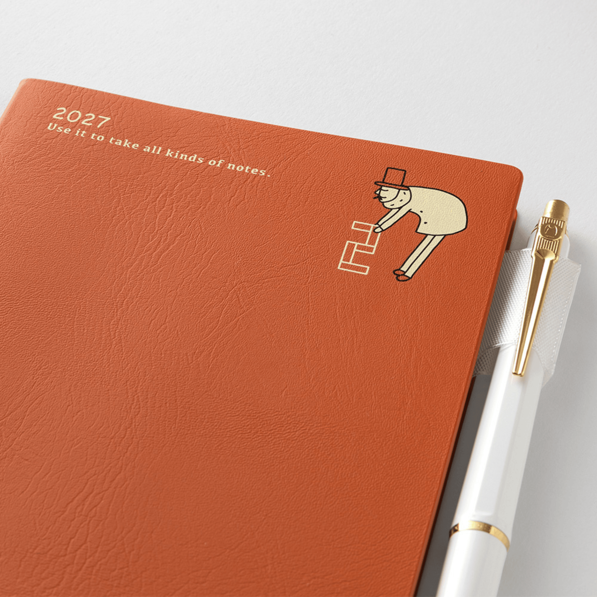 Midori Agenda Agenda Pocket Diary A6 2027 - Ojisan