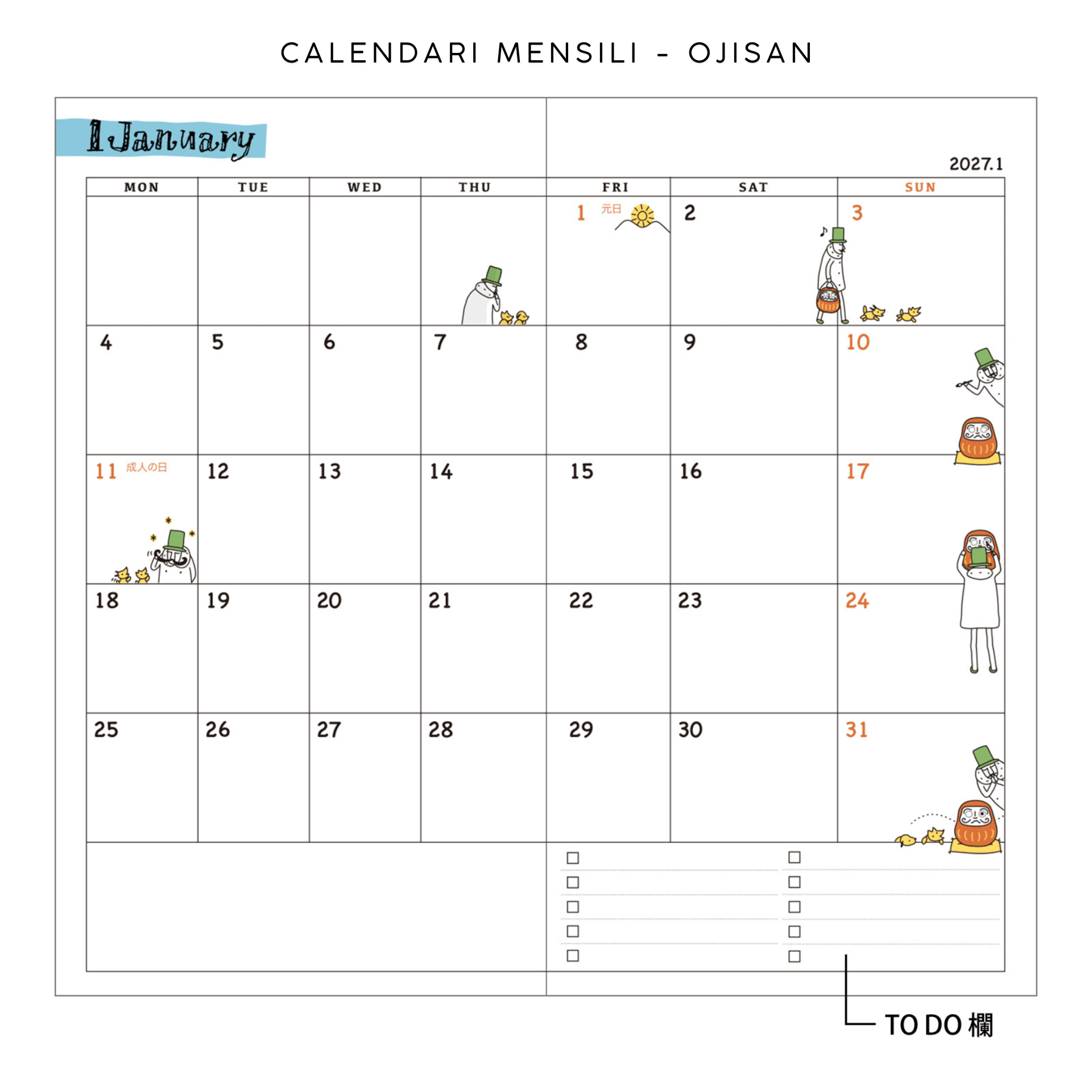 Midori Agenda Agenda Pocket Diary B6 Slim - Midori