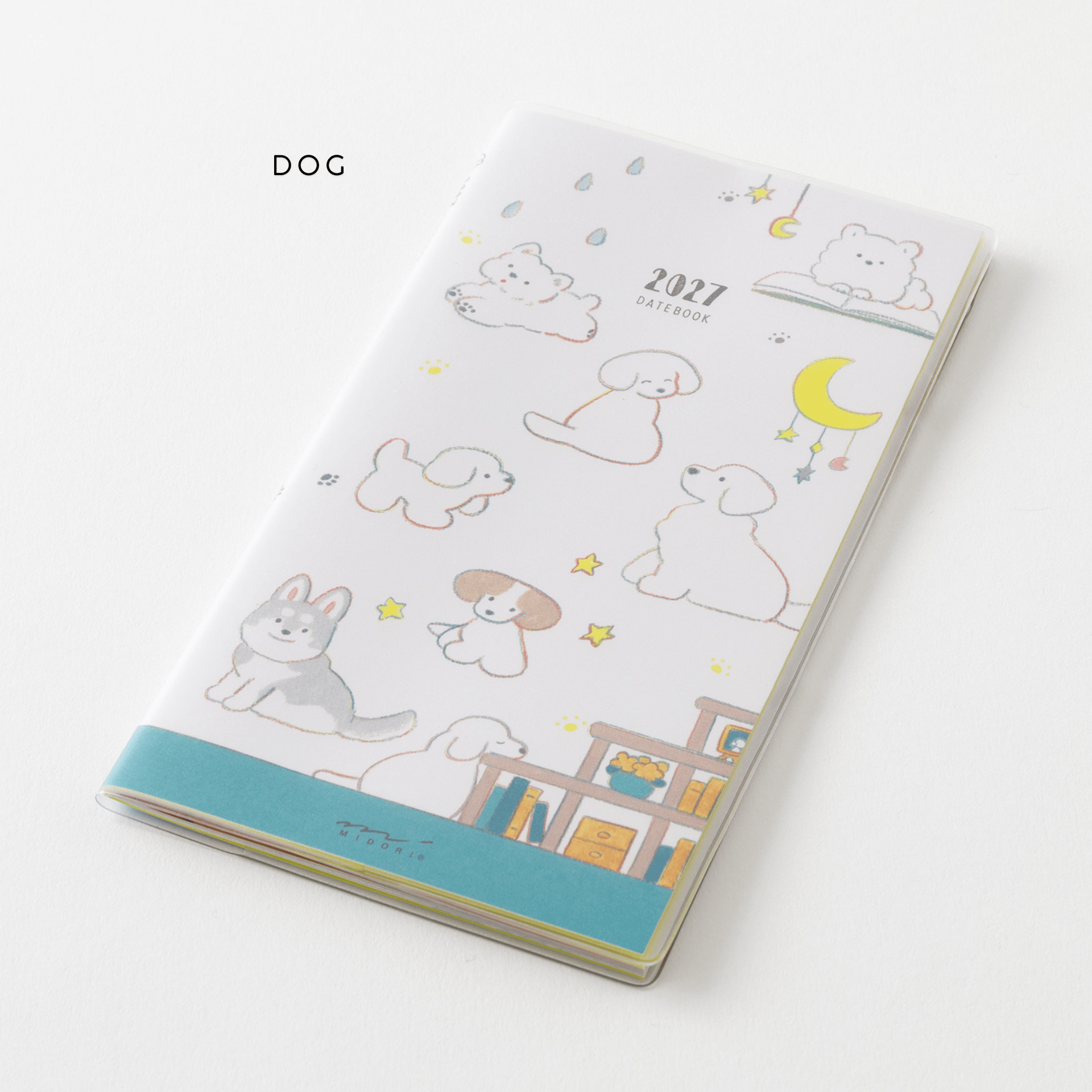 Midori Agenda DOG Agenda Pocket Diary B6 Slim - Midori