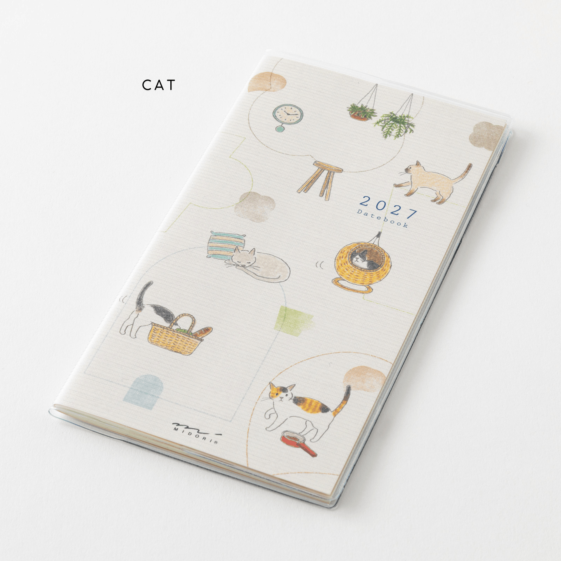 Midori Agenda CAT Agenda Pocket Diary B6 Slim - Midori