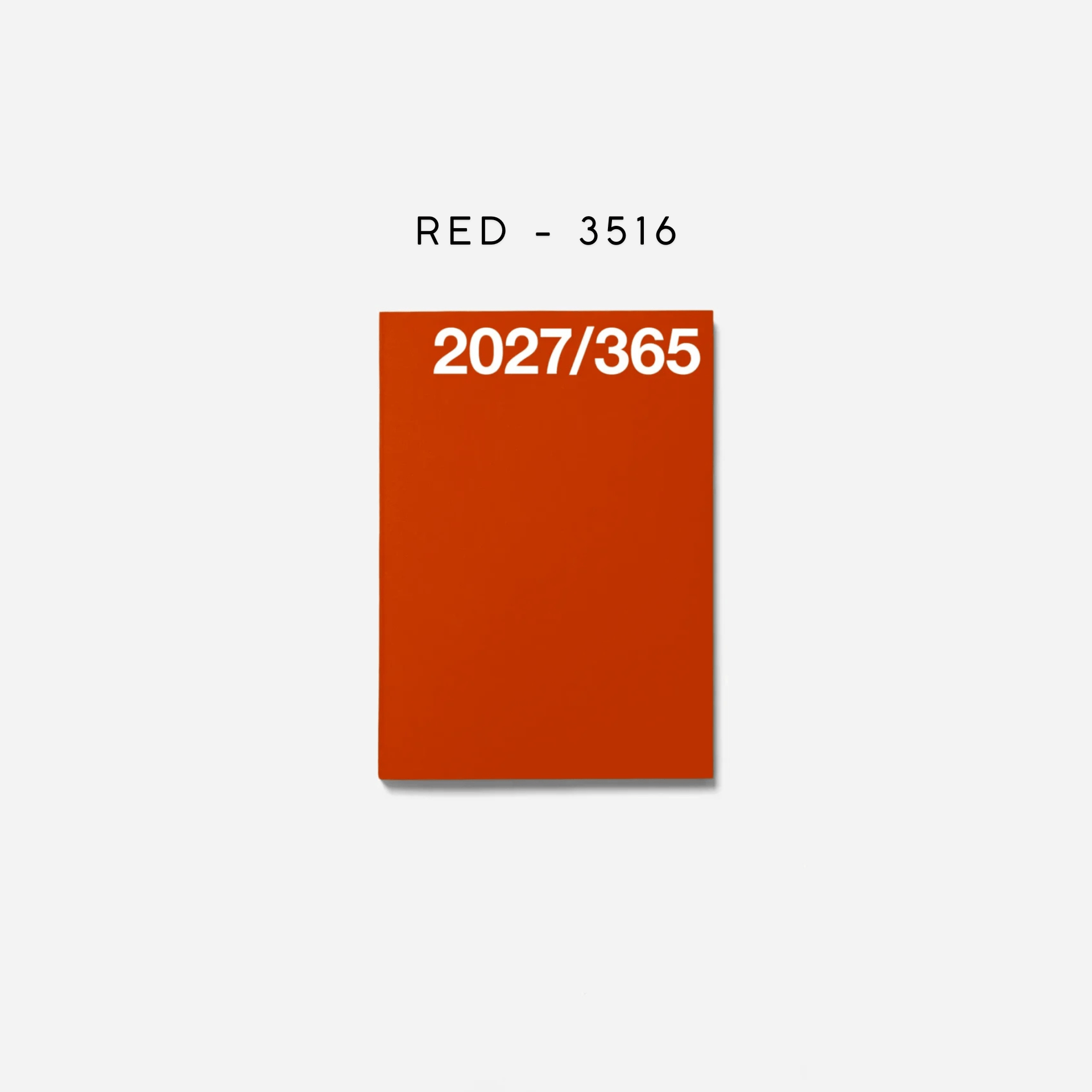 Marjolein Delhaas Agenda RED - 3561 Agenda Pocket Weekly 2027/365