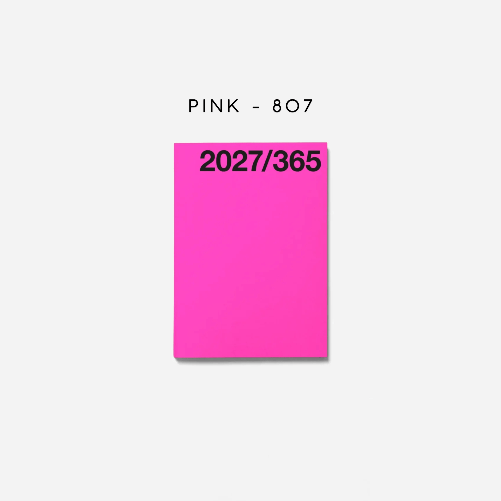 Marjolein Delhaas Agenda PINK - 807 Agenda Pocket Weekly 2027/365