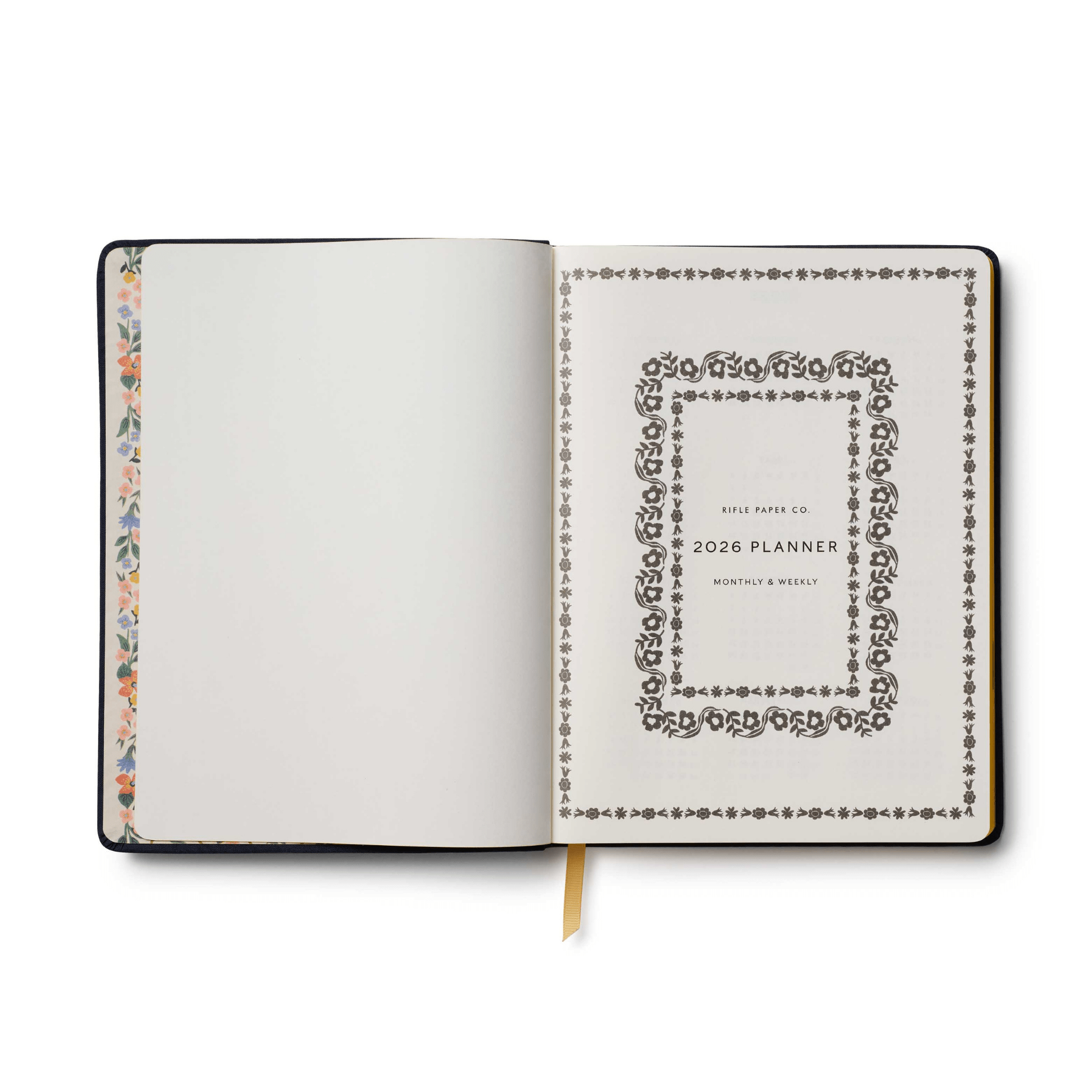 Rifle Paper Agenda Agenda Ricamata Bookbound 2026