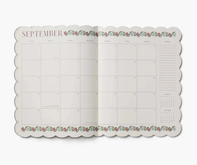 Rifle Paper Agenda Agenda Rifle Paper Mensile 2025-2026 Delphine