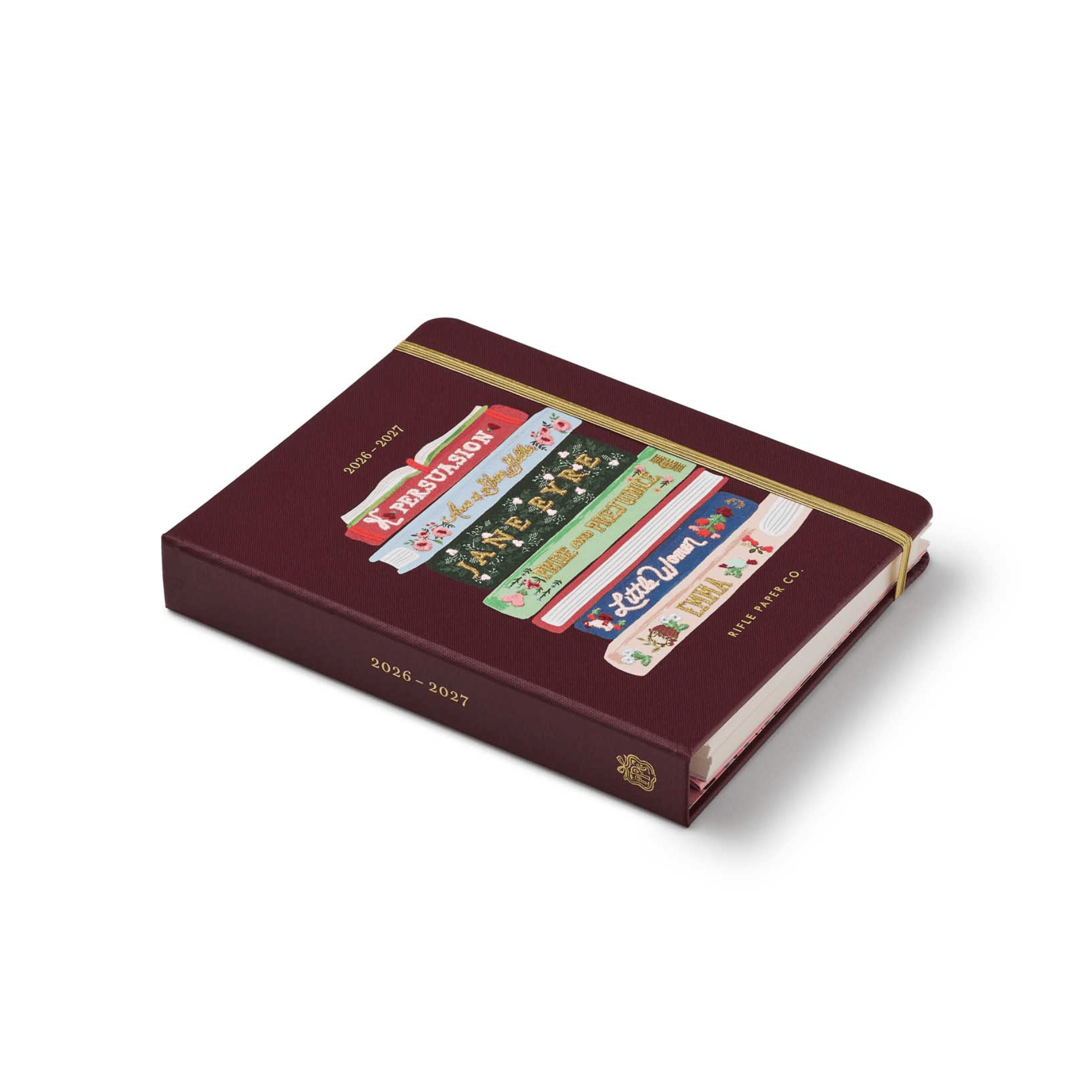 Rifle Paper Agenda Agenda Settimanale 2026/2027 - con spirale protetta - Ladies Book CLub