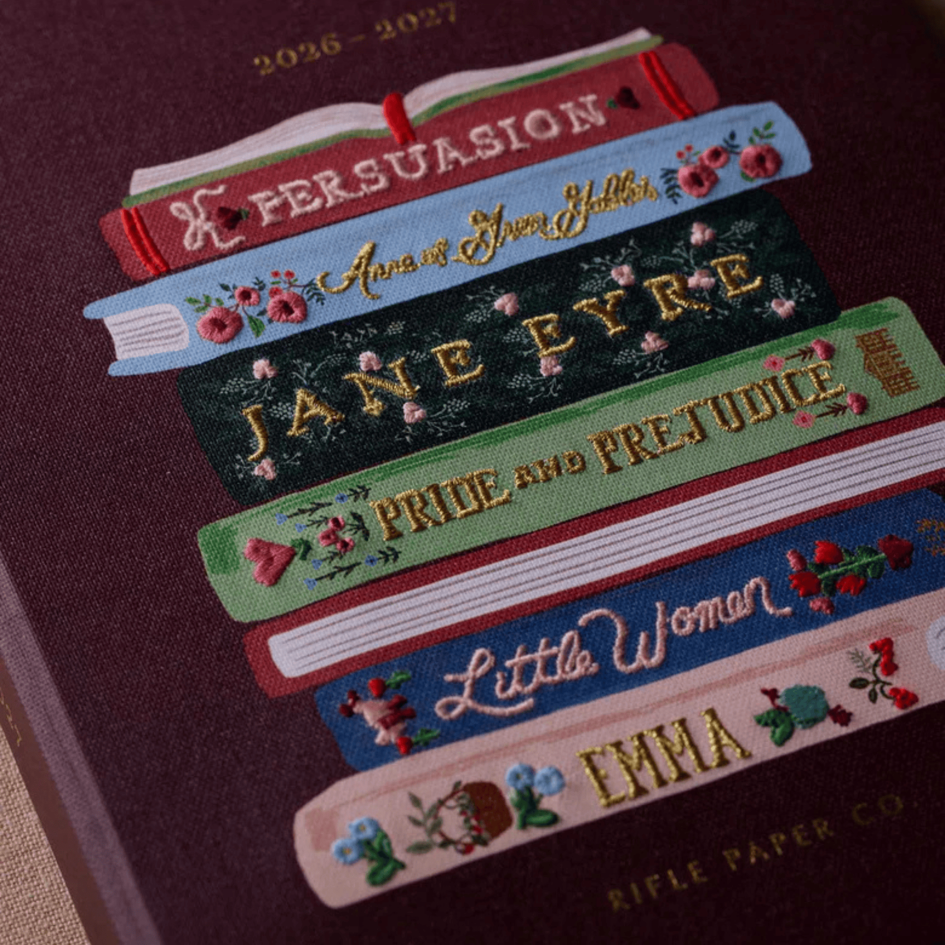 Rifle Paper Agenda Agenda Settimanale 2026/2027 - con spirale protetta - Ladies Book CLub