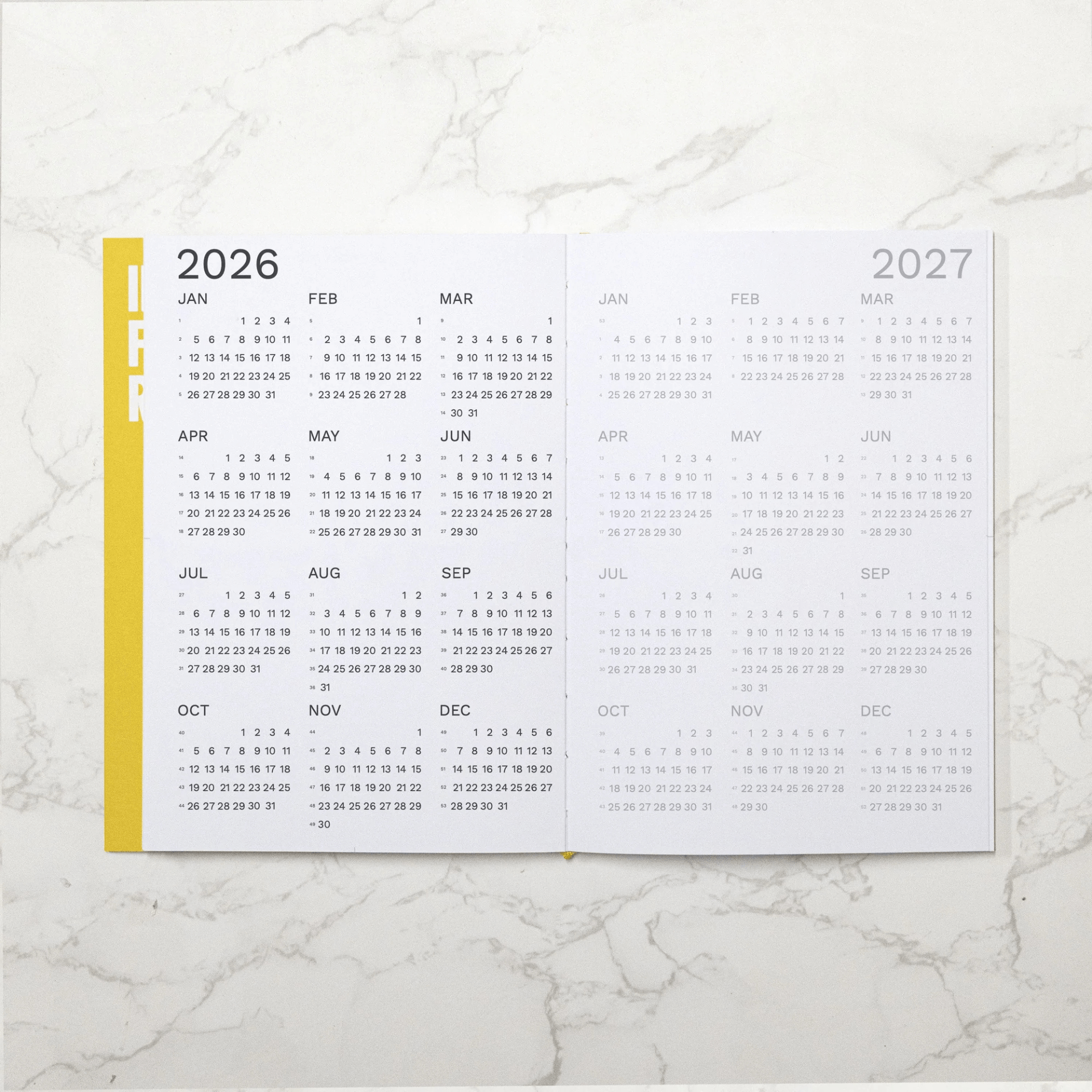 Octagon Agenda Agenda settimanale 2026 Octagon