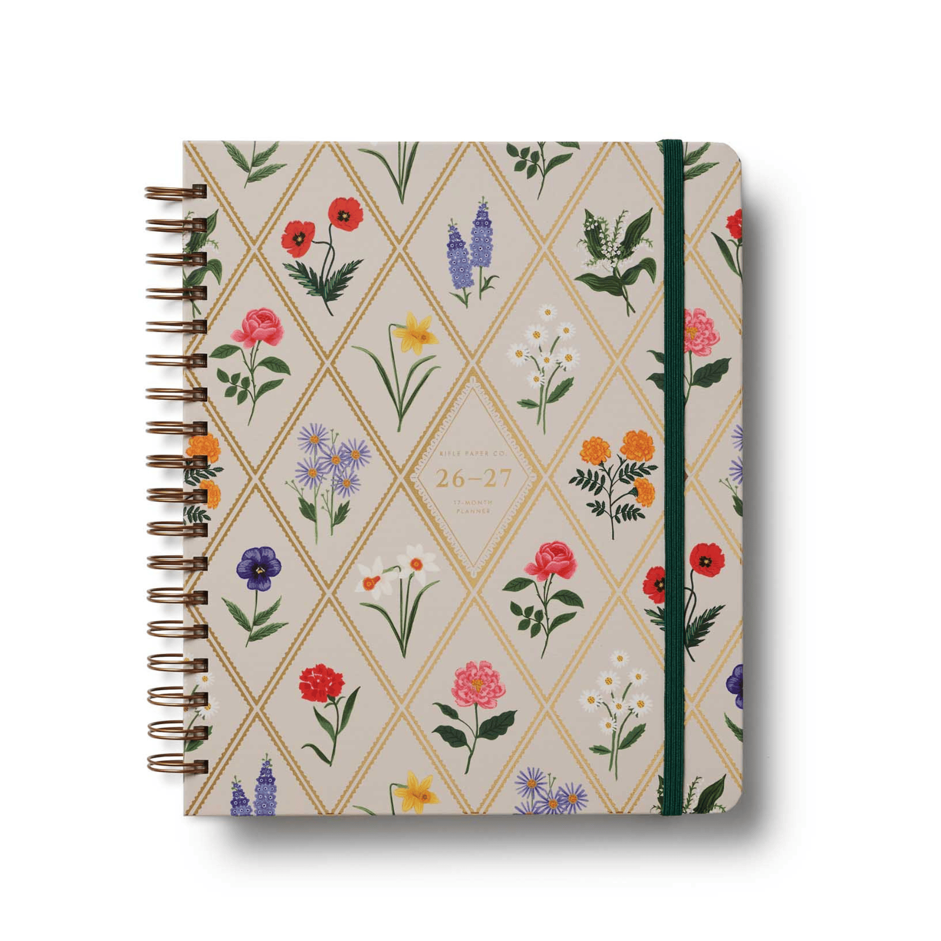 Rifle Paper Agenda Agenda Settimanale Maxi 2026/2027 - Garden Study
