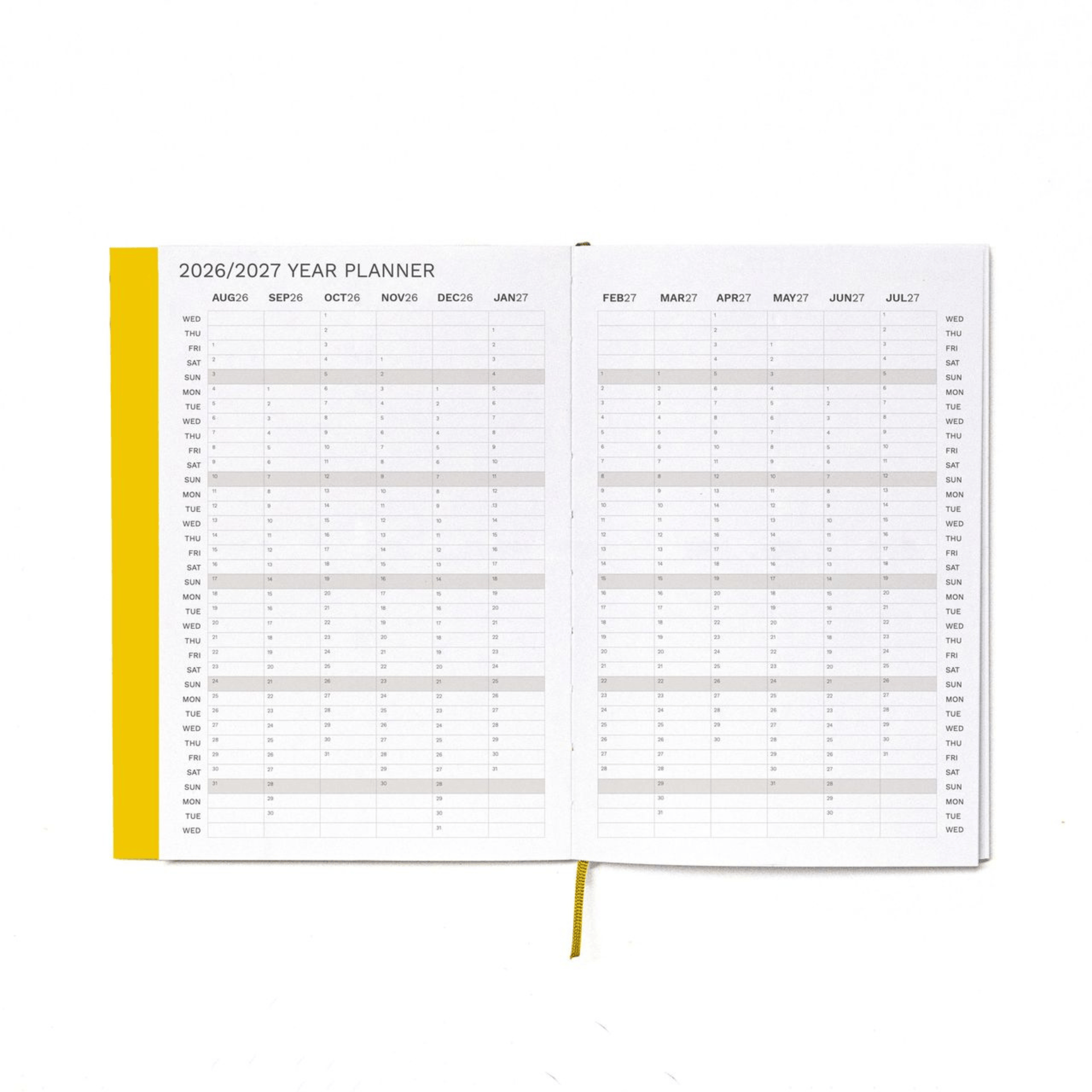Octagon Agenda Agenda settimanale Octagon 2026/2027