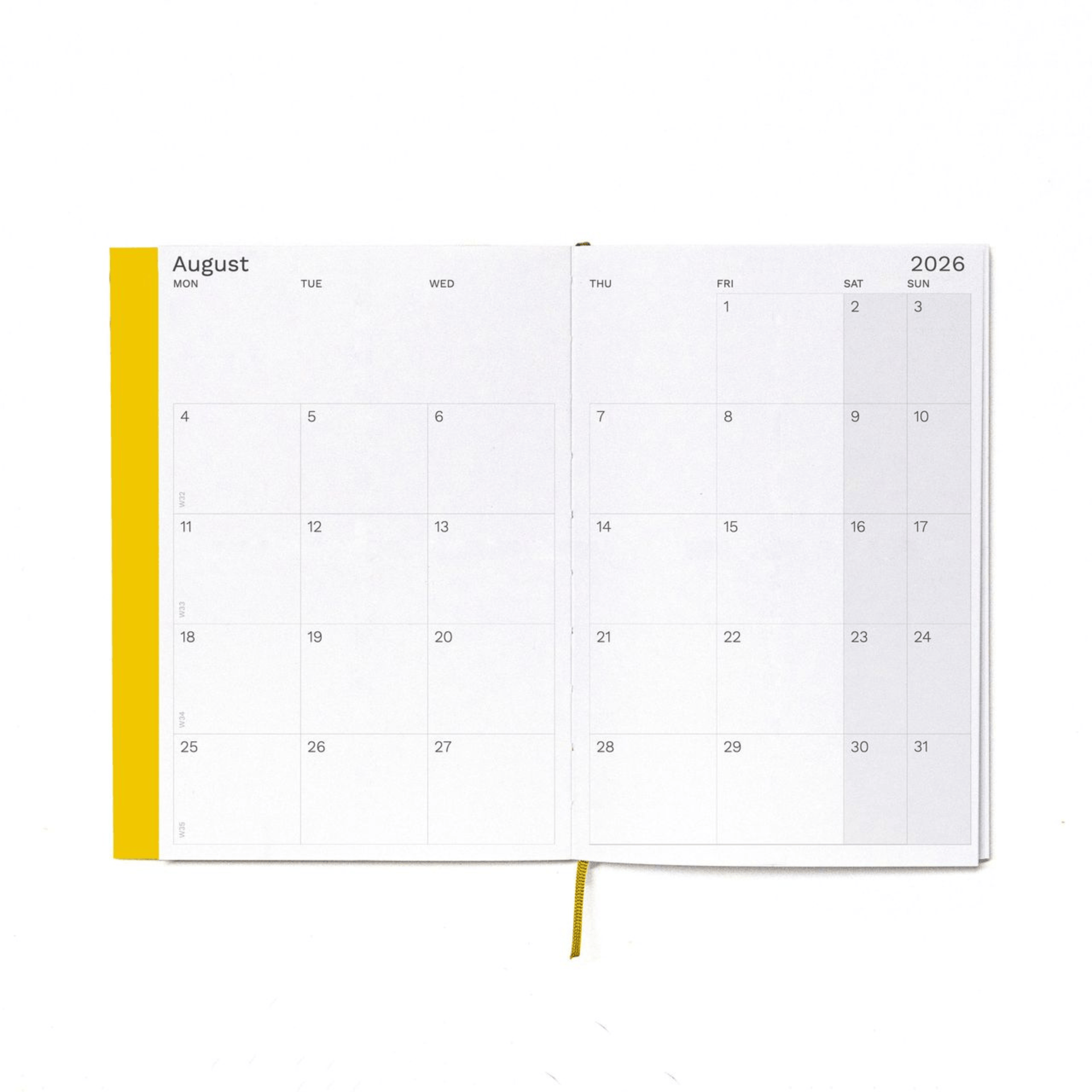 Octagon Agenda Agenda settimanale Octagon 2026/2027