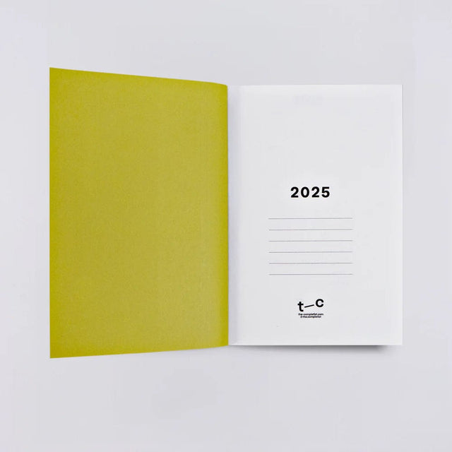 The Completist Agenda Agenda settimanale Pocket Deco 2025