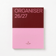 A-Journal Agenda Agenda Spiral Diary 2026/2027 - Pink
