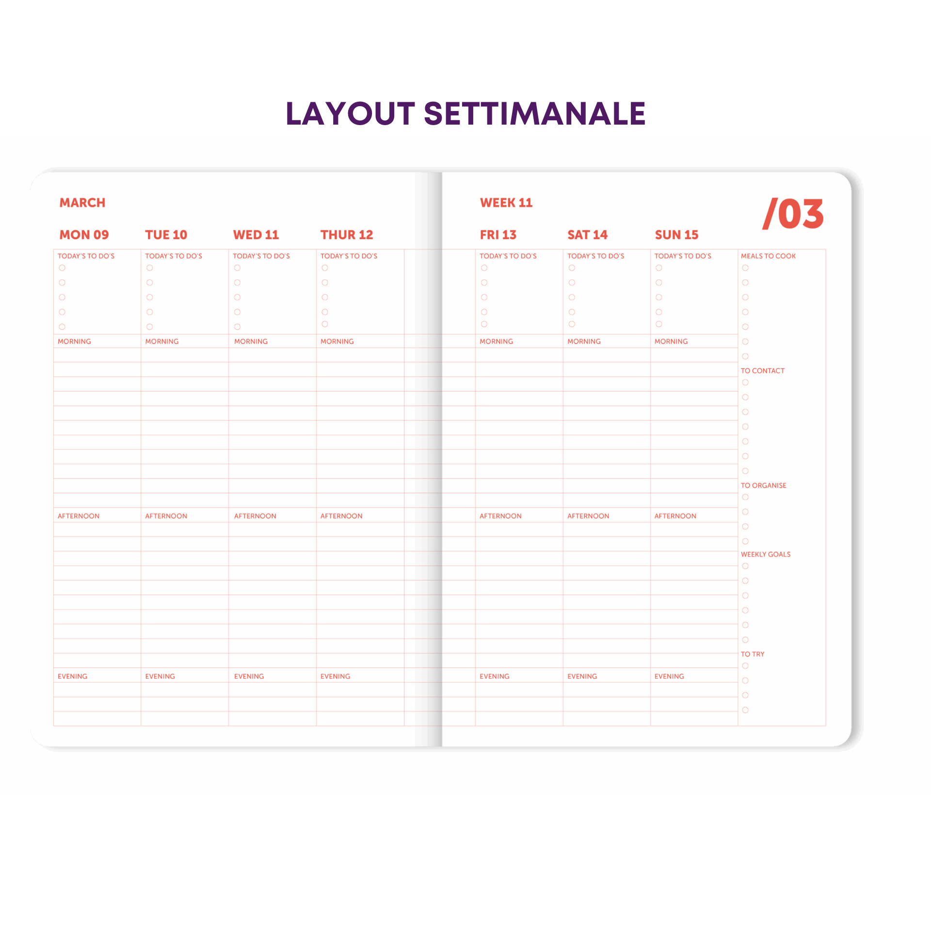 A-Journal Agenda Agenda Spiral Organiser 2026