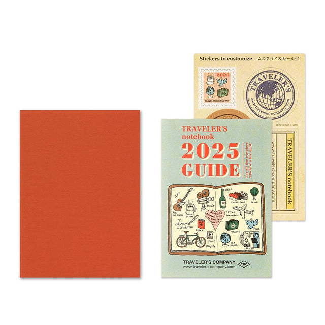 Traveler's Company Japan Agenda Agenda Traveler's Diary Refill Passport 2025 - Mensile