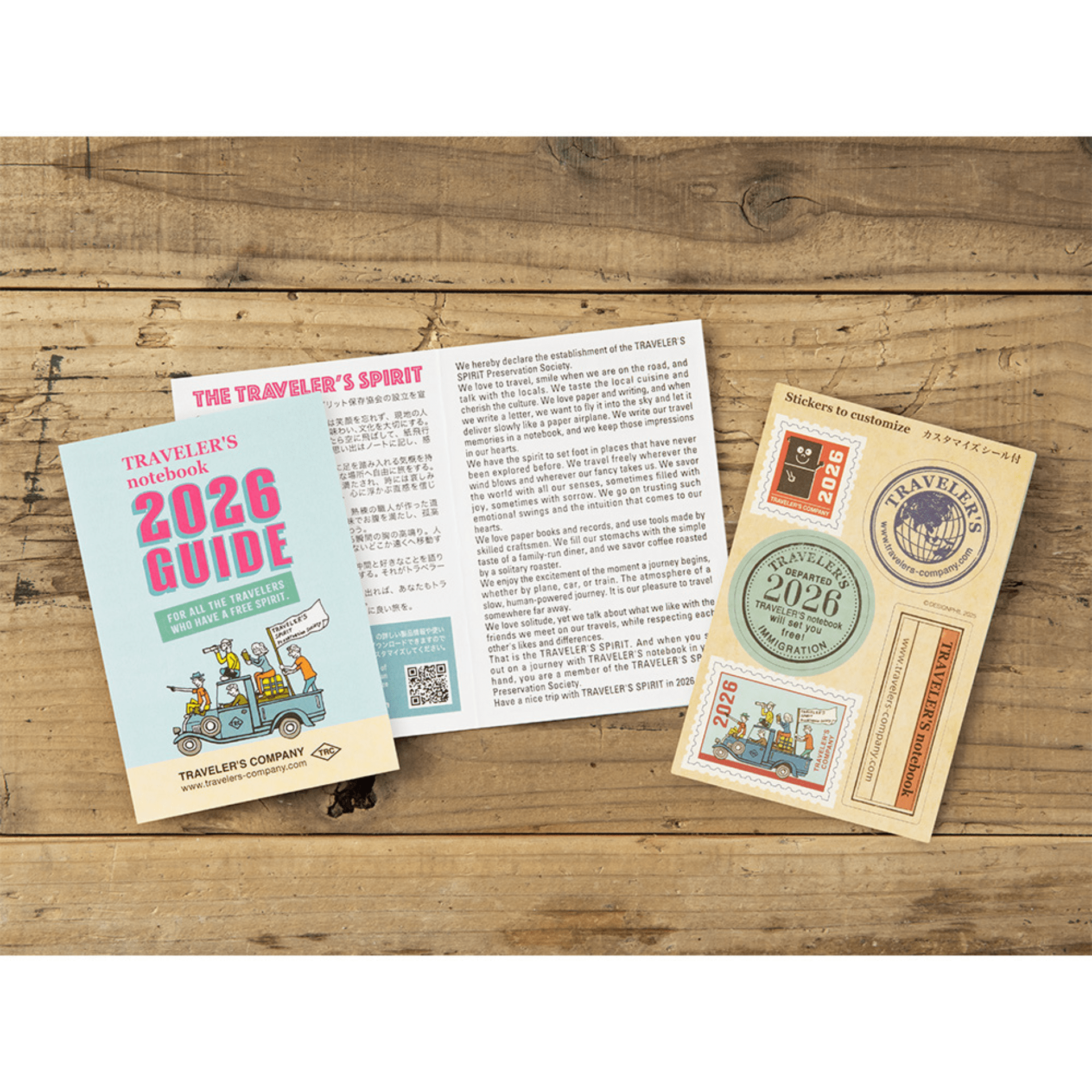 Traveler's Company Japan Agenda Agenda Traveler's Passport 2026 - Mensile