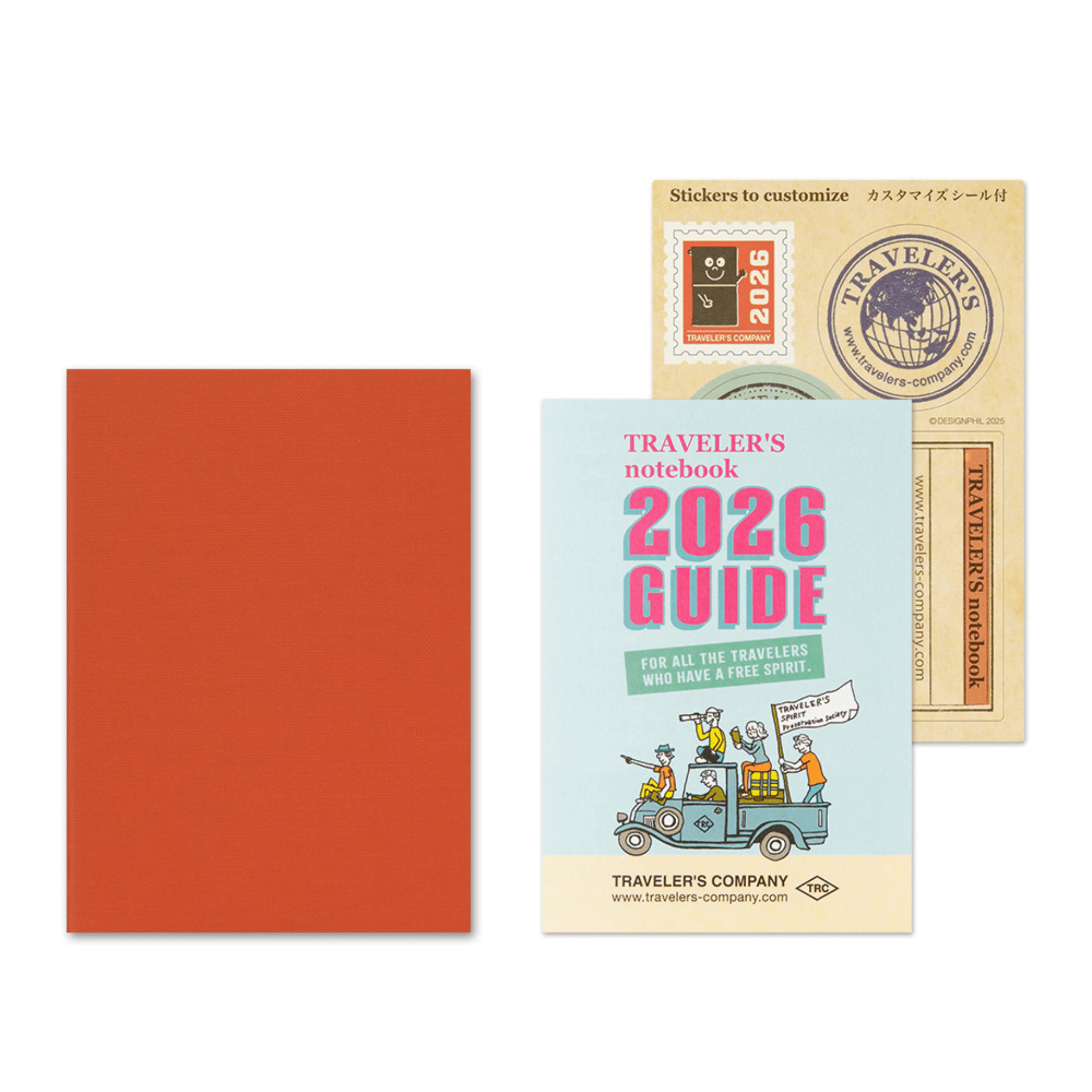 Traveler's Company Japan Agenda Agenda Traveler's Passport 2026 - Mensile
