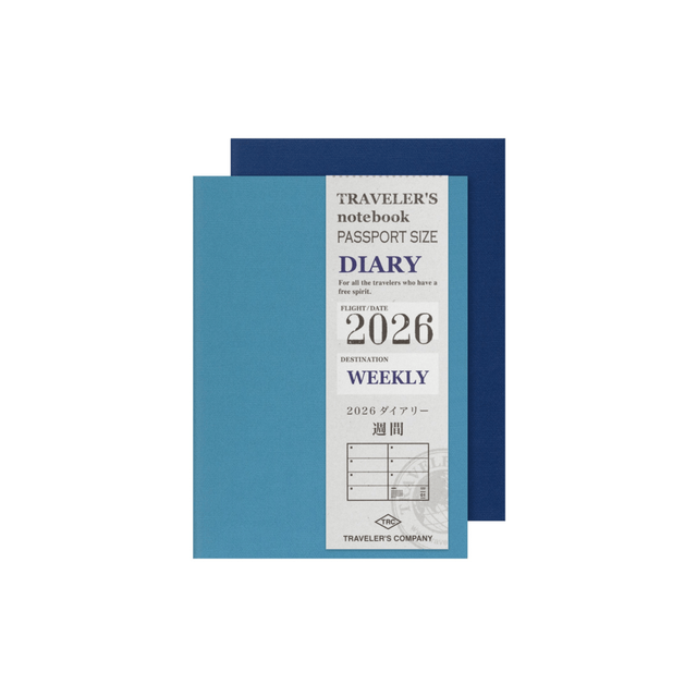 Traveler's Company Japan Agenda Agenda Traveler's Passport 2026 - Weekly
