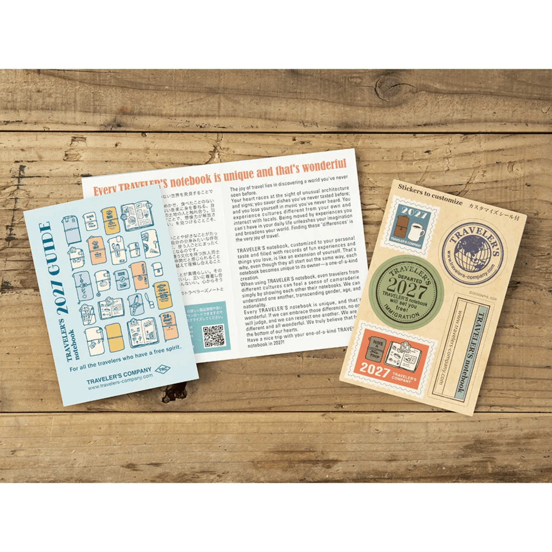 Traveler's Company Japan Agenda Agenda Traveler's Passport 2027 - Mensile