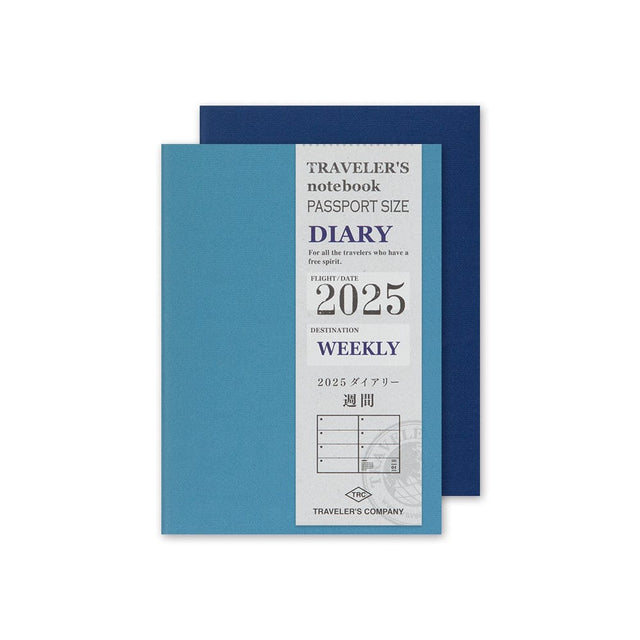 Traveler's Company Japan Agenda Agenda Traveler's Pocket Diary Refill 2025 - Weekly