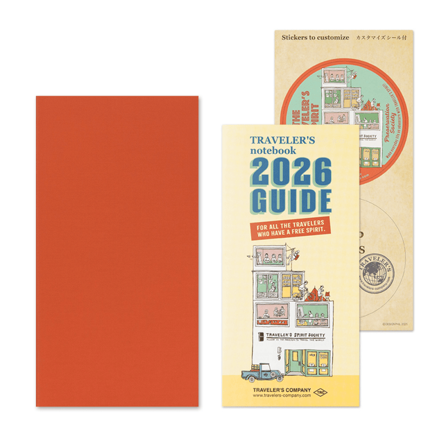 Traveler's Company Japan Agenda Agenda Traveler's Regular 2026 - Mensile