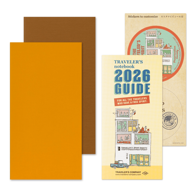 Traveler's Company Japan Agenda Agenda Traveler's Regular 2026 - Weekly Vertical