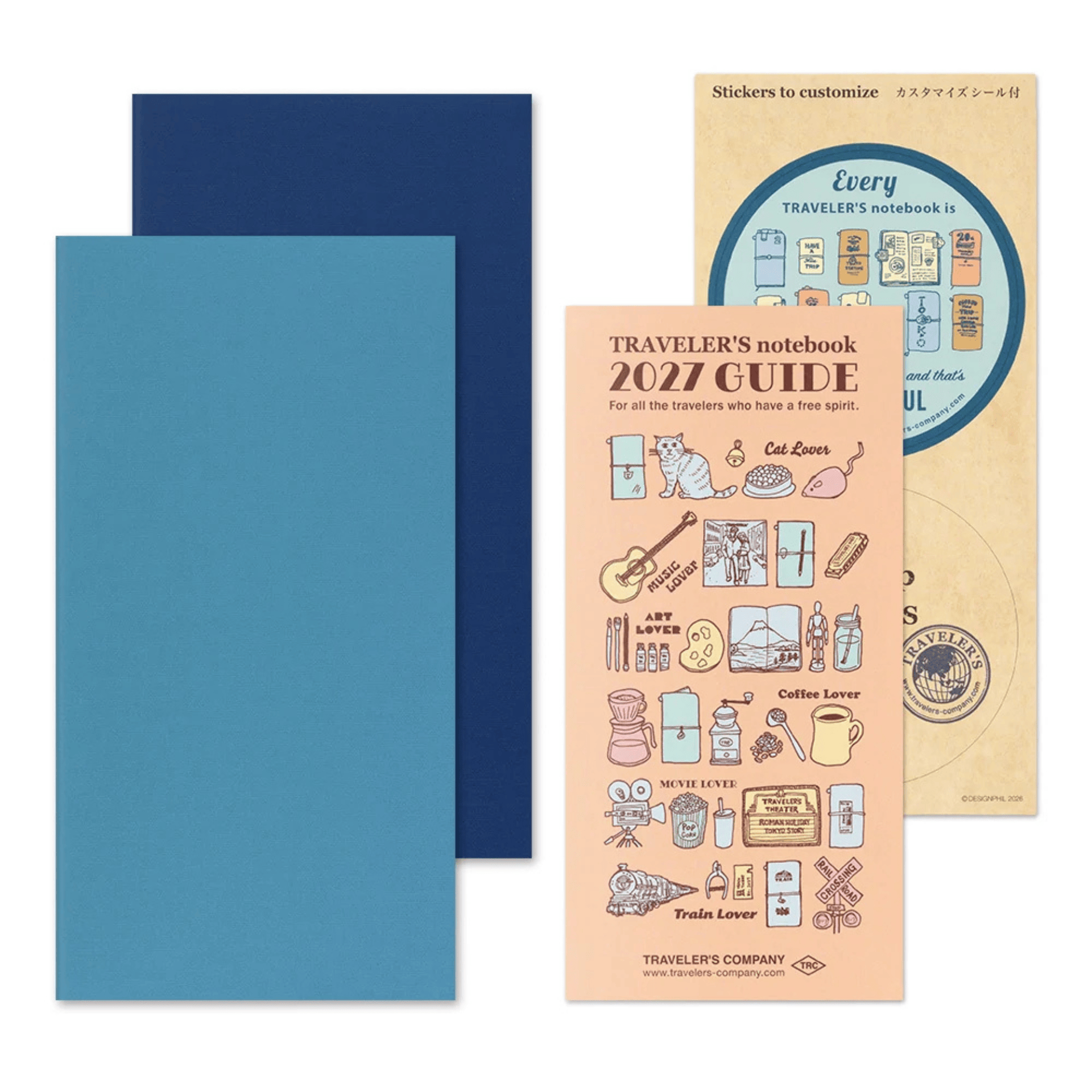 Traveler's Company Japan Agenda Agenda Traveler's Regular 2027 - Weekly + Memo