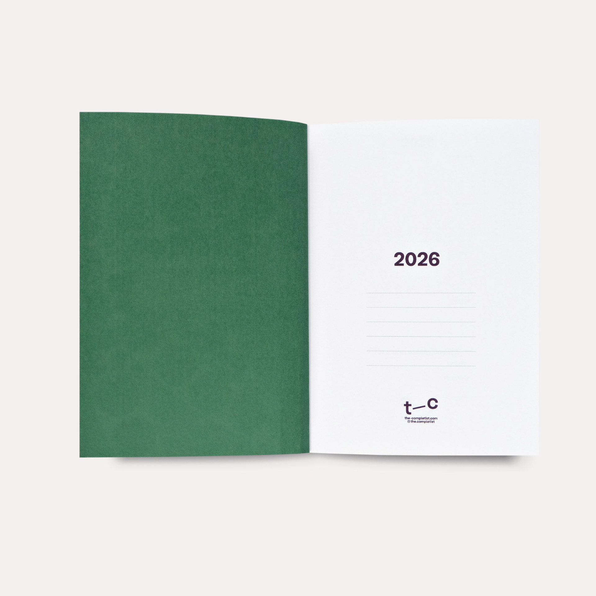 The Completist Agenda Agenda Weekly Pocket 2026 - Damson