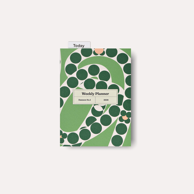 The Completist Agenda Agenda Weekly Pocket 2026 - Damson