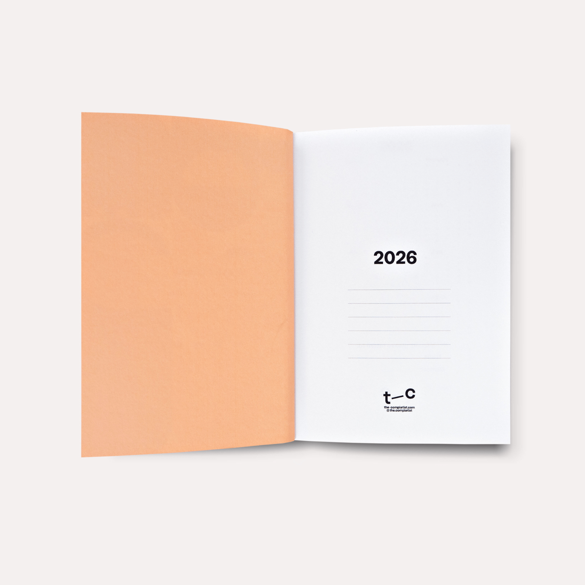 The Completist Agenda Agenda Weekly Pocket 2026 - Signal