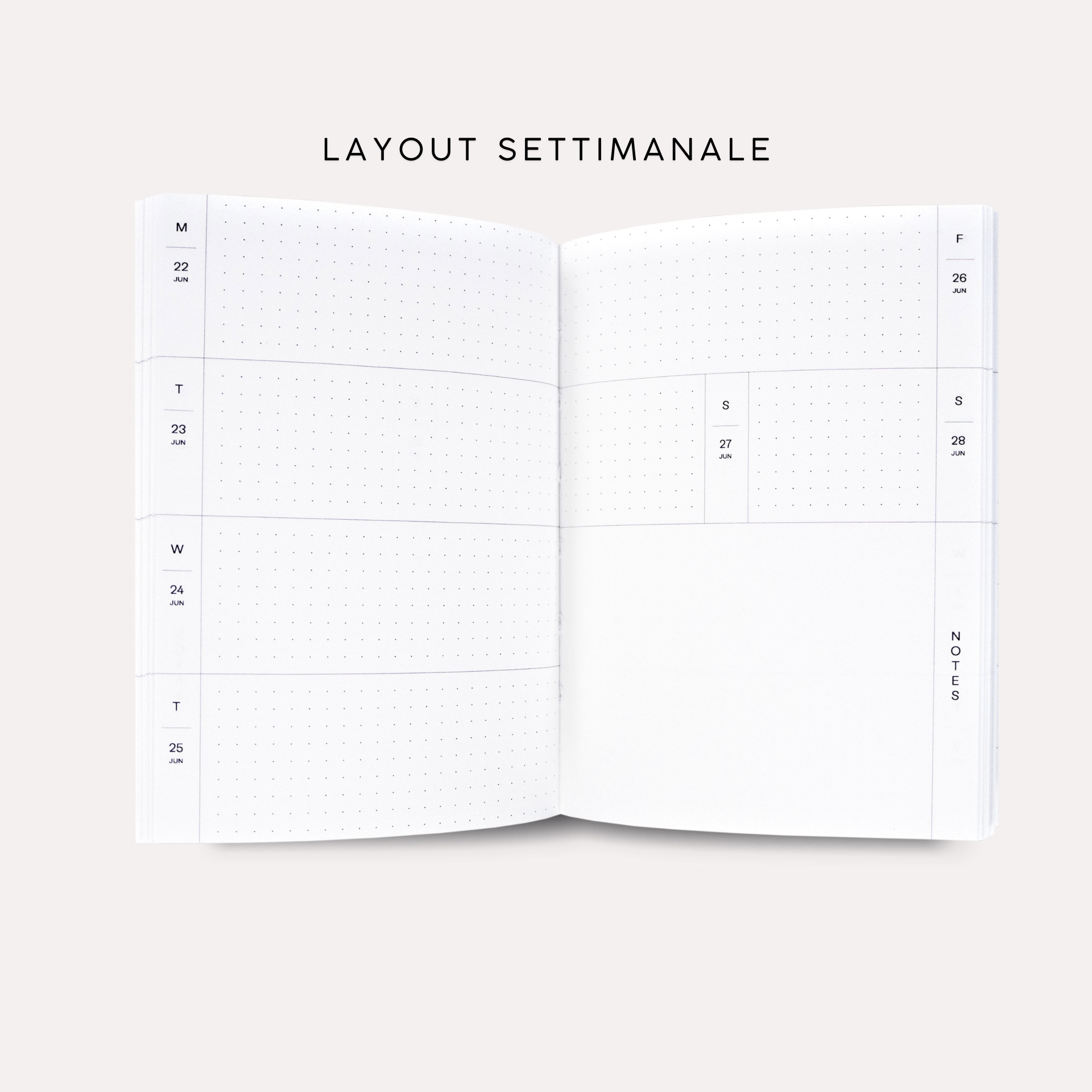 The Completist Agenda Agenda Weekly Pocket 2027 - Lemonade