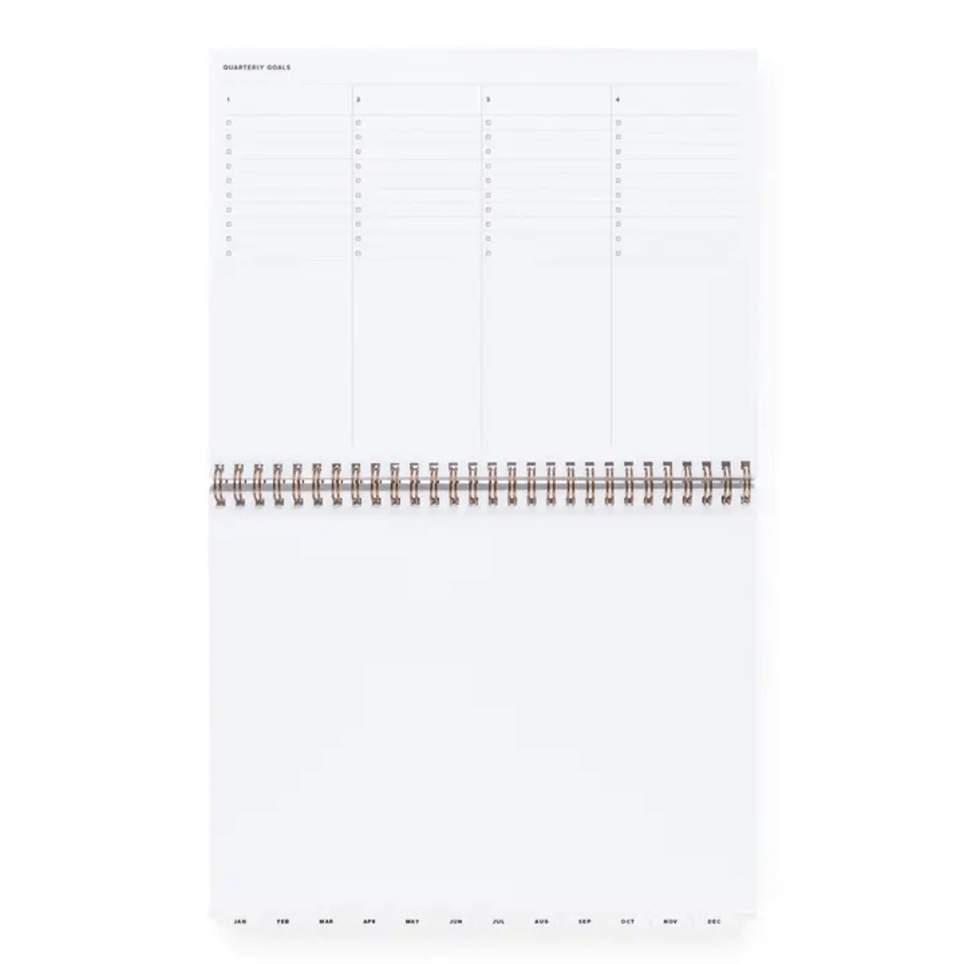 Appointed Agenda Agenda Weekly Task Planner Horizontal 2026 - Oxford Blue