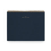 Appointed Agenda Agenda Weekly Task Planner Horizontal 2026 - Oxford Blue