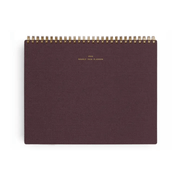 Appointed Agenda Agenda Weekly Task Planner Horizontal 2026 - Pomegranate