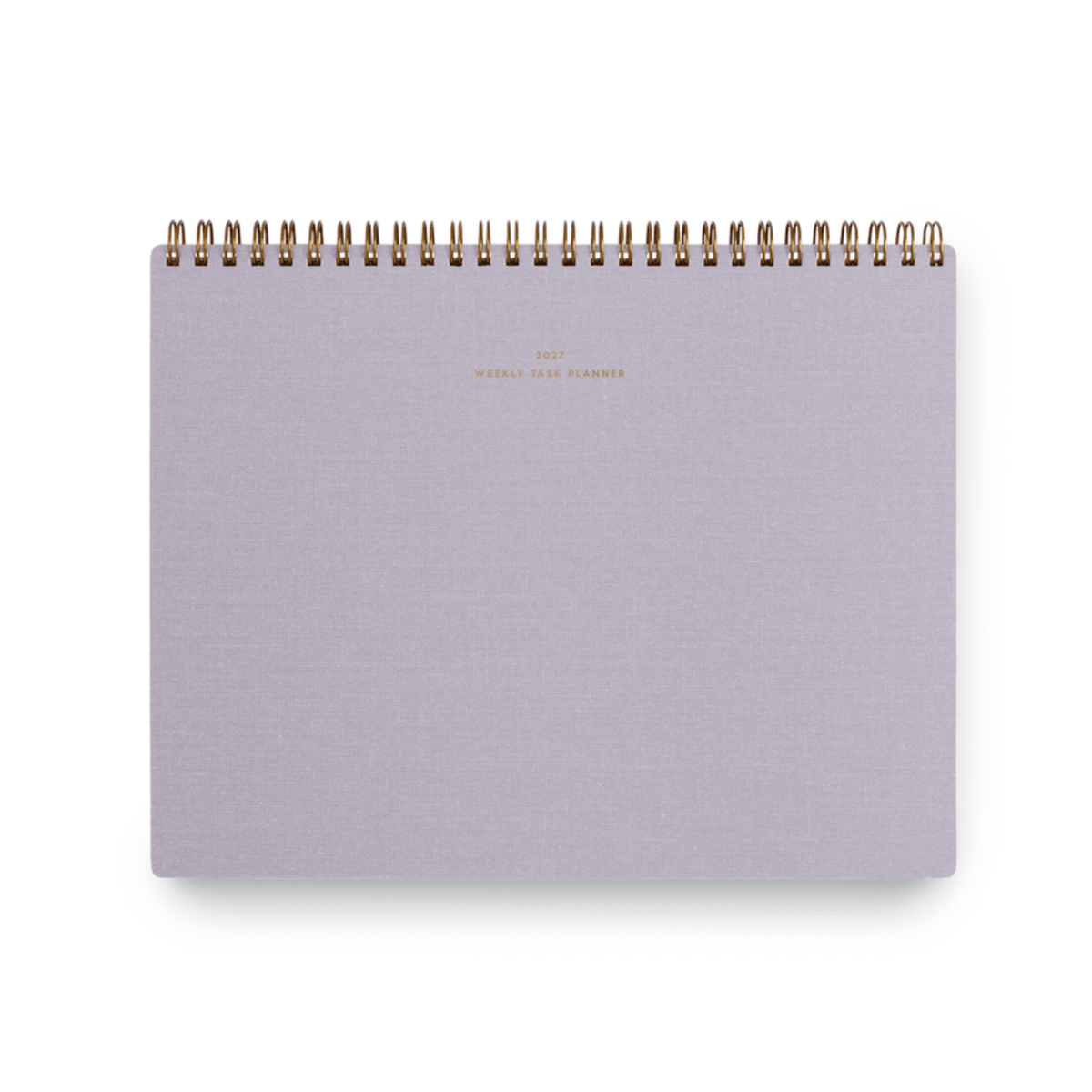 Appointed Agenda Agenda Weekly Task Planner Horizontal 2027 - Lavender