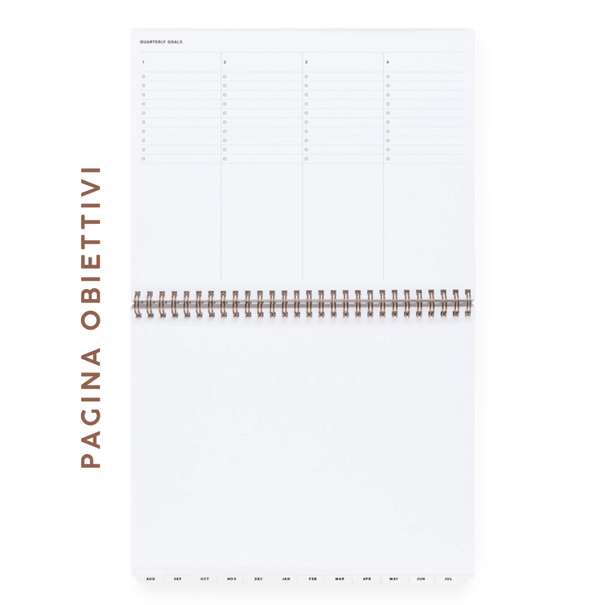 Appointed Agenda Agenda Weekly Task Planner Horizontal 2027 - Oxford Blue